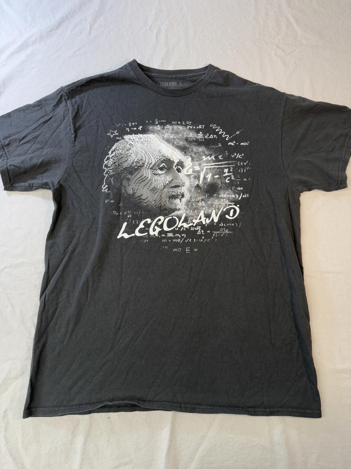 Designer Legoland T-shirt Albert Einstein Lego Head E=MC L Size US L / EU 52-54 / 3 - 1 Thumbnail