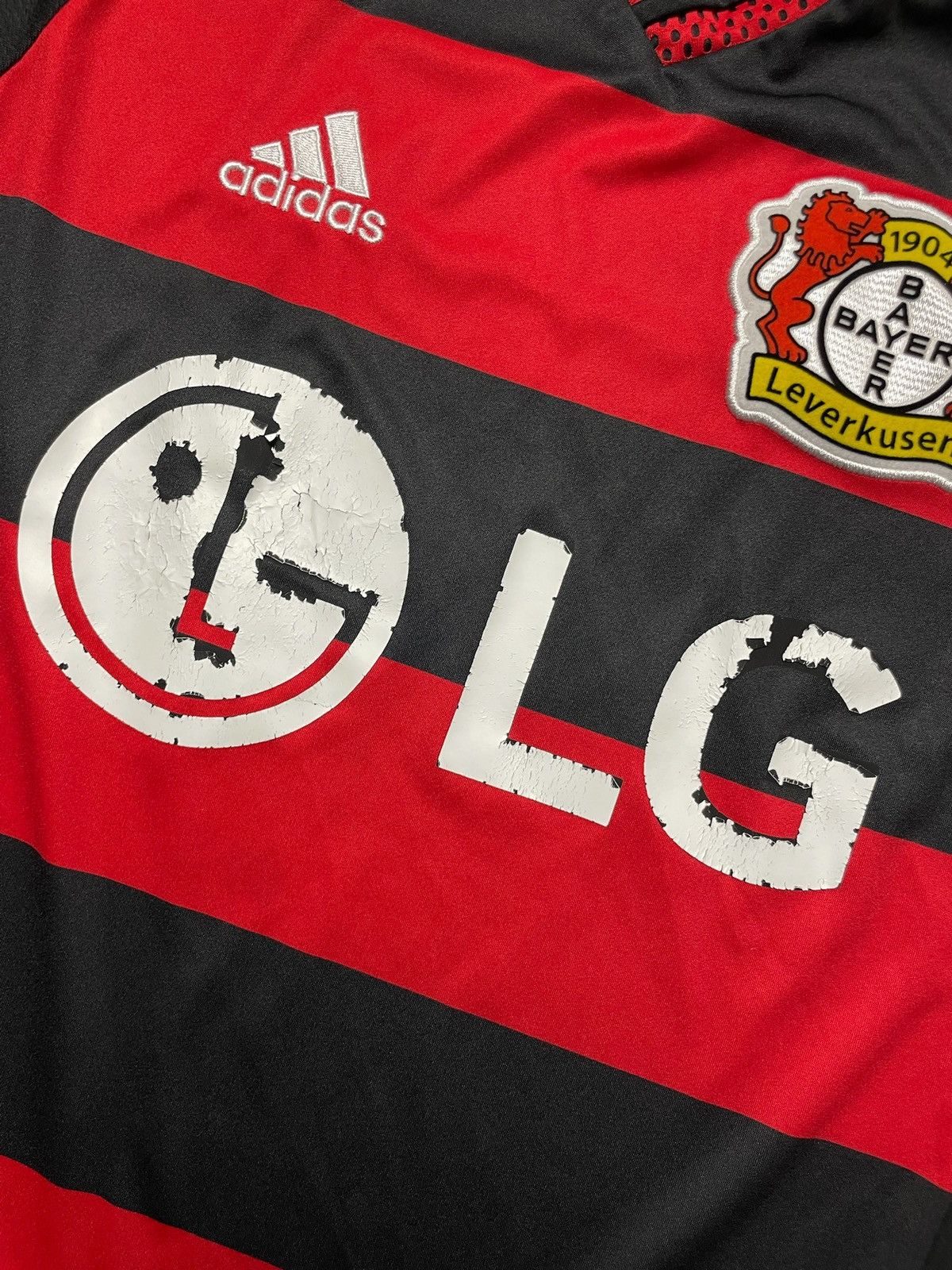 Adidas × Vintage Vintage adidas Bayern Leverkusen LG soccer jersey size Xs/S Size US XS / EU 42 / 0 - 2 Thumbnail