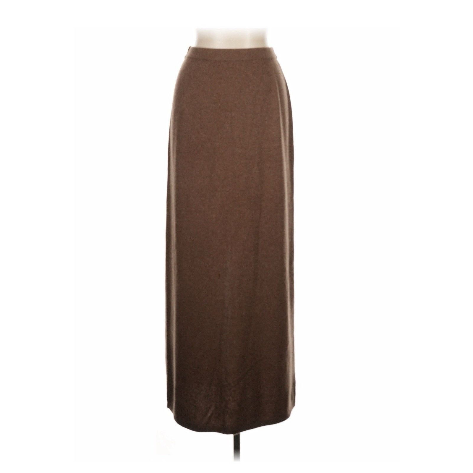 Other Roari Brown Cashmere Wool Pull On Maxi Ava Skirt Brown L Size 30" / US 8 / IT 44 - 2 Thumbnail