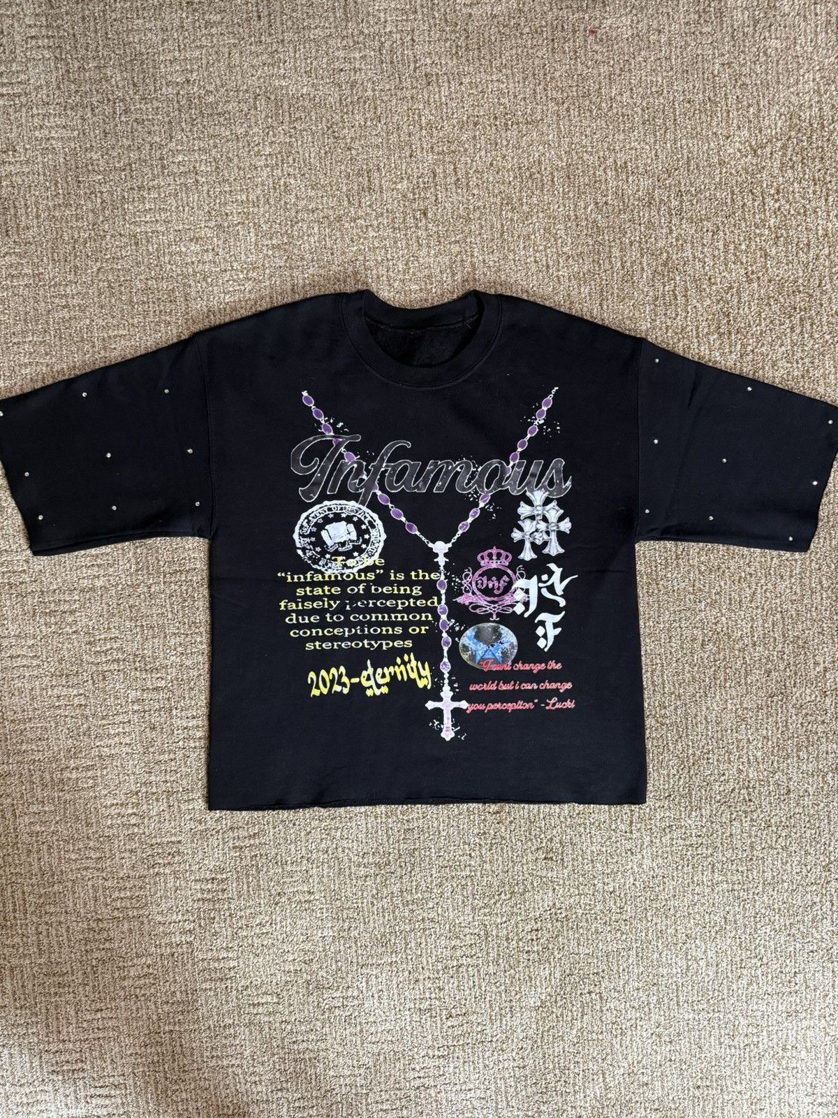 Other Black Infamous tee Size US L / EU 52-54 / 3 - 1 Thumbnail