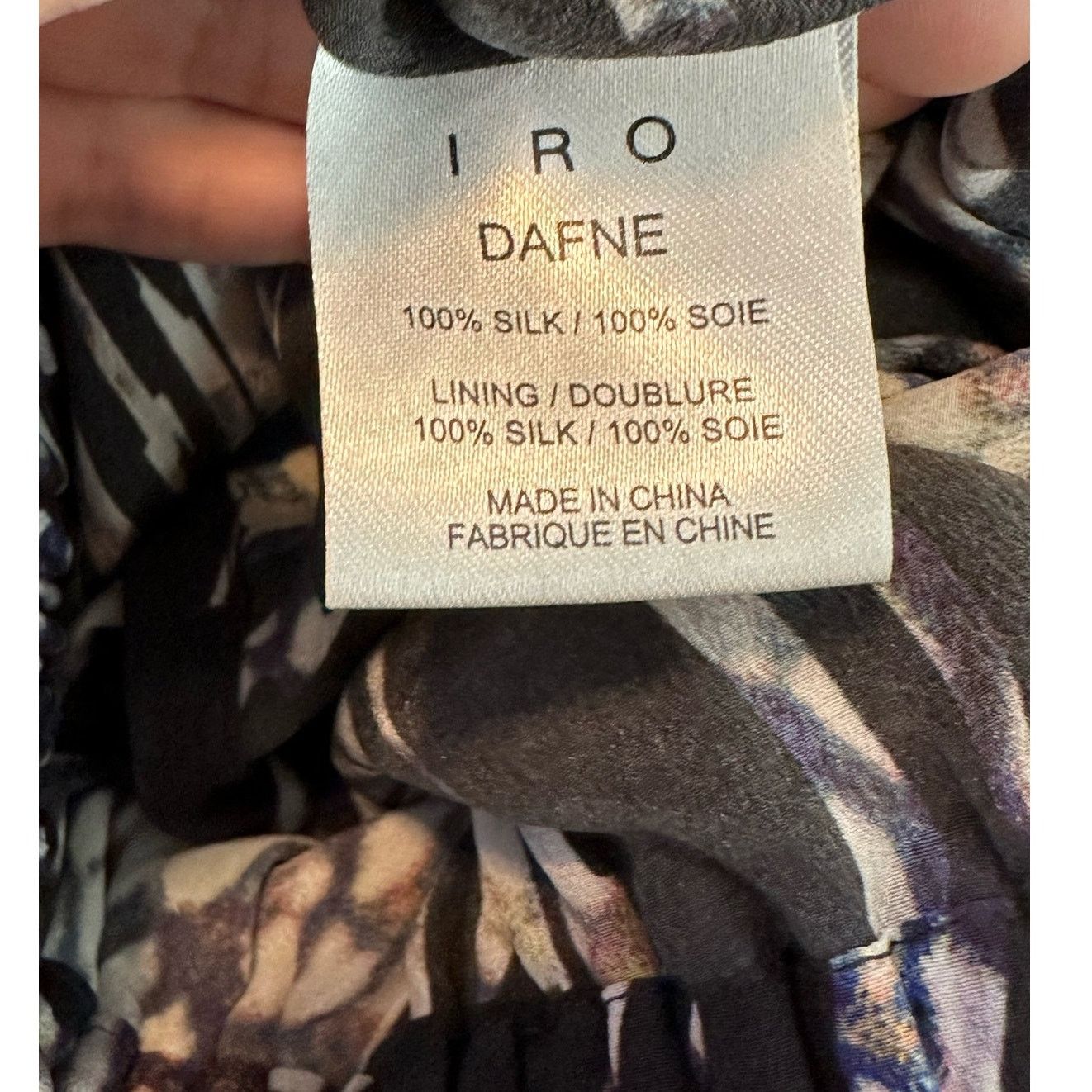 Iro IRO multi print silk layered mini skirt size 34 - US 2 Size 26" / US 2 / IT 38 - 4 Thumbnail