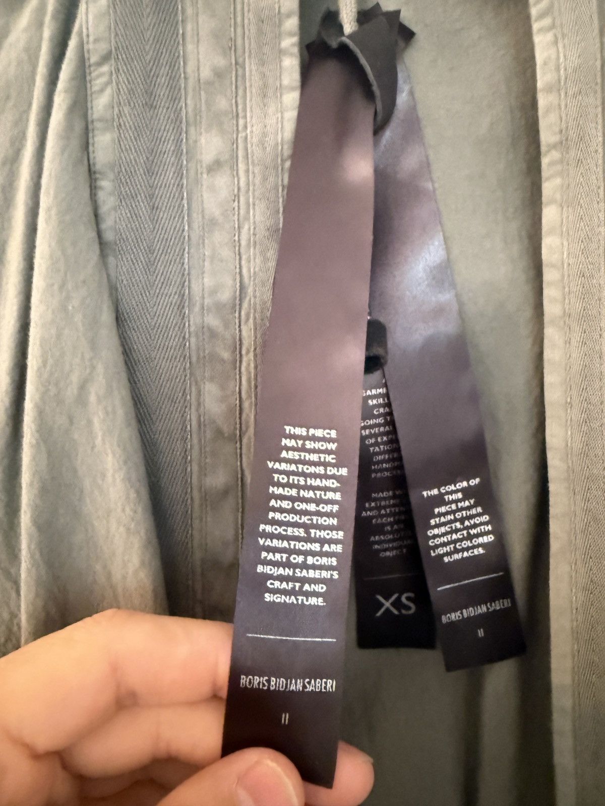 Boris Bidjan Saberi Boris Bidjan Saberi AW19 Shirt 2 Size US XS / EU 42 / 0 - 7 Thumbnail
