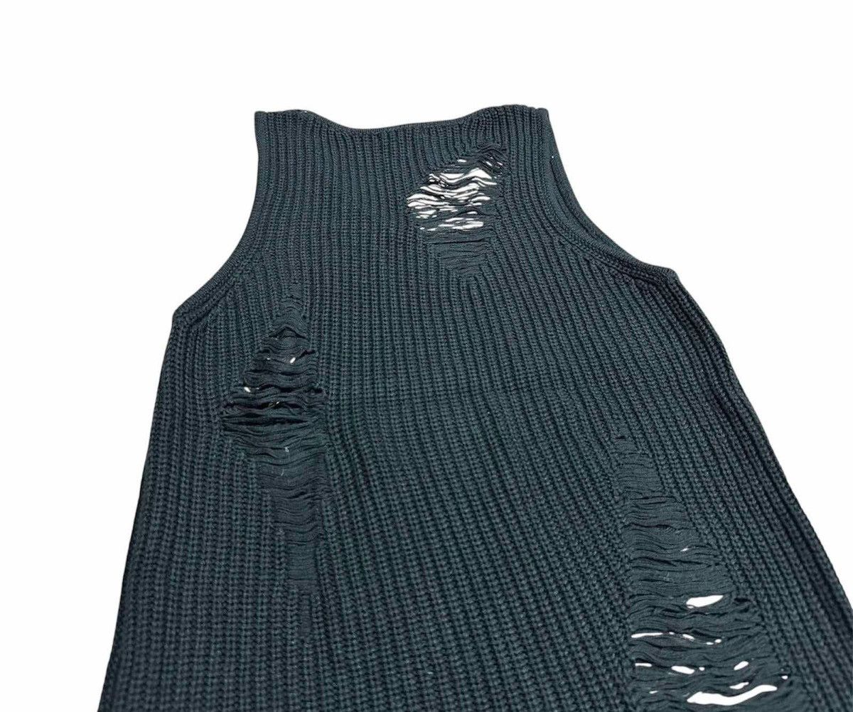 Hysteric Glamour × If Six Was Nine × Japanese Brand 🔥Sick Y2K Sly Lang Distressed Knit Sleeveless Goth Punk Size US M / EU 48-50 / 2 - 6 Thumbnail