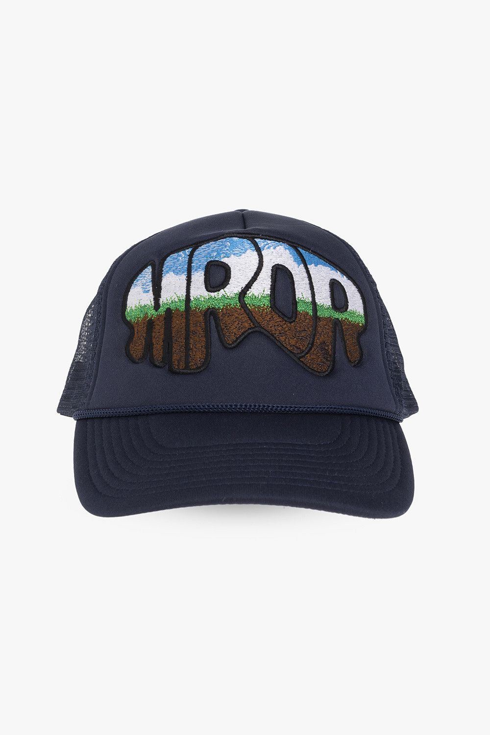 Who Decides War o1gr1nt0525 Size: OS / MRDR Trucker Cap / Hat in Navy Size ONE SIZE - 1 Thumbnail