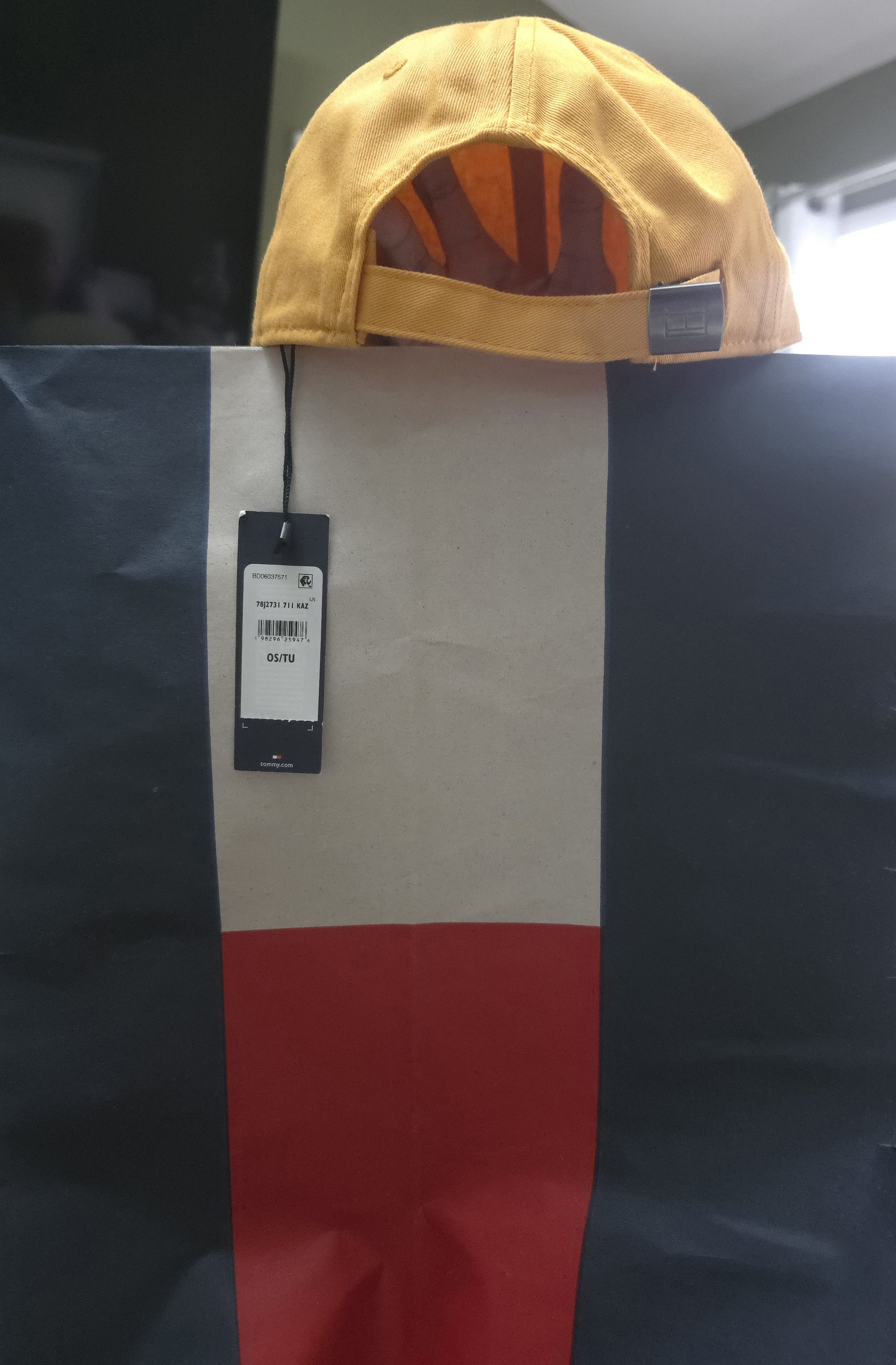 Tommy Hilfiger Men's Tommy Hilfiger baseball cap/hat adjustable buckle Size ONE SIZE - 2 Thumbnail