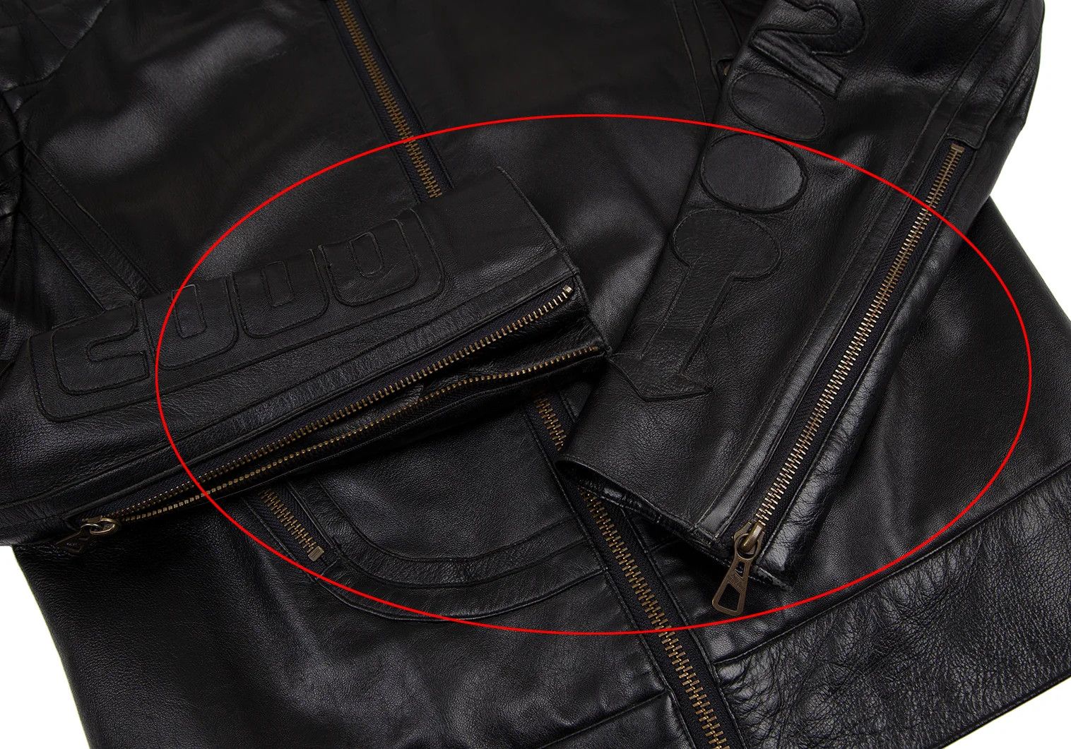 Jean Paul Gaultier Patch Design Lamb Leather Single Rider Jacket Black Size 48 Size US M / EU 48-50 / 2 - 8 Thumbnail