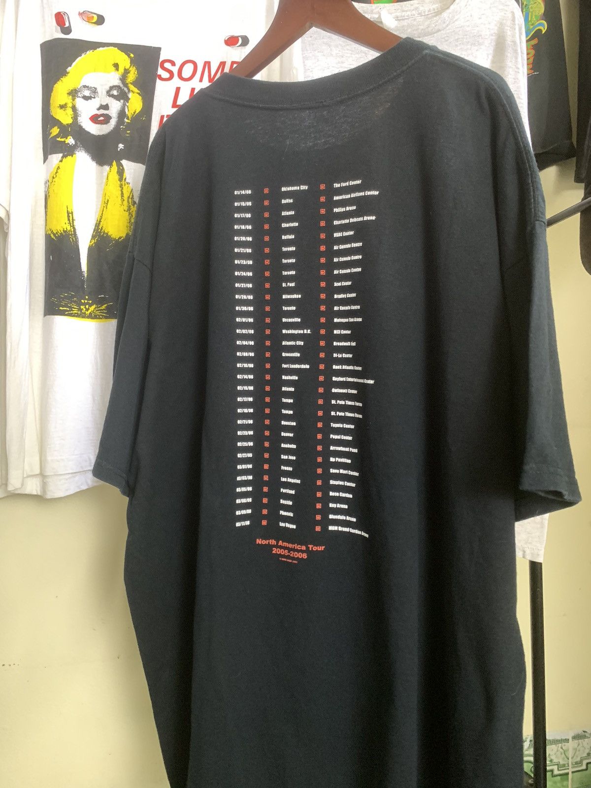 Band Tees × Vintage Vintage 2005 Rock Band Bon Jovi Size US XL / EU 56 / 4 - 3 Thumbnail