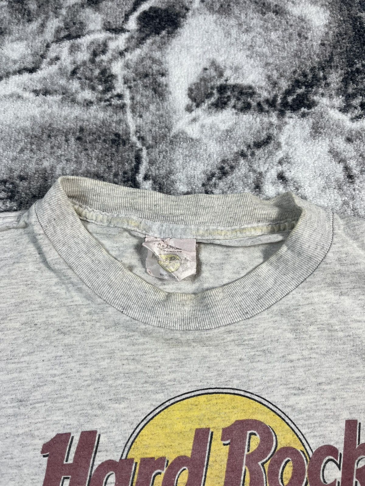 Hard Rock Cafe Vintage 90s Hard Rock Cafe New York T Shirt Made in USA Size US L / EU 52-54 / 3 - 7 Thumbnail
