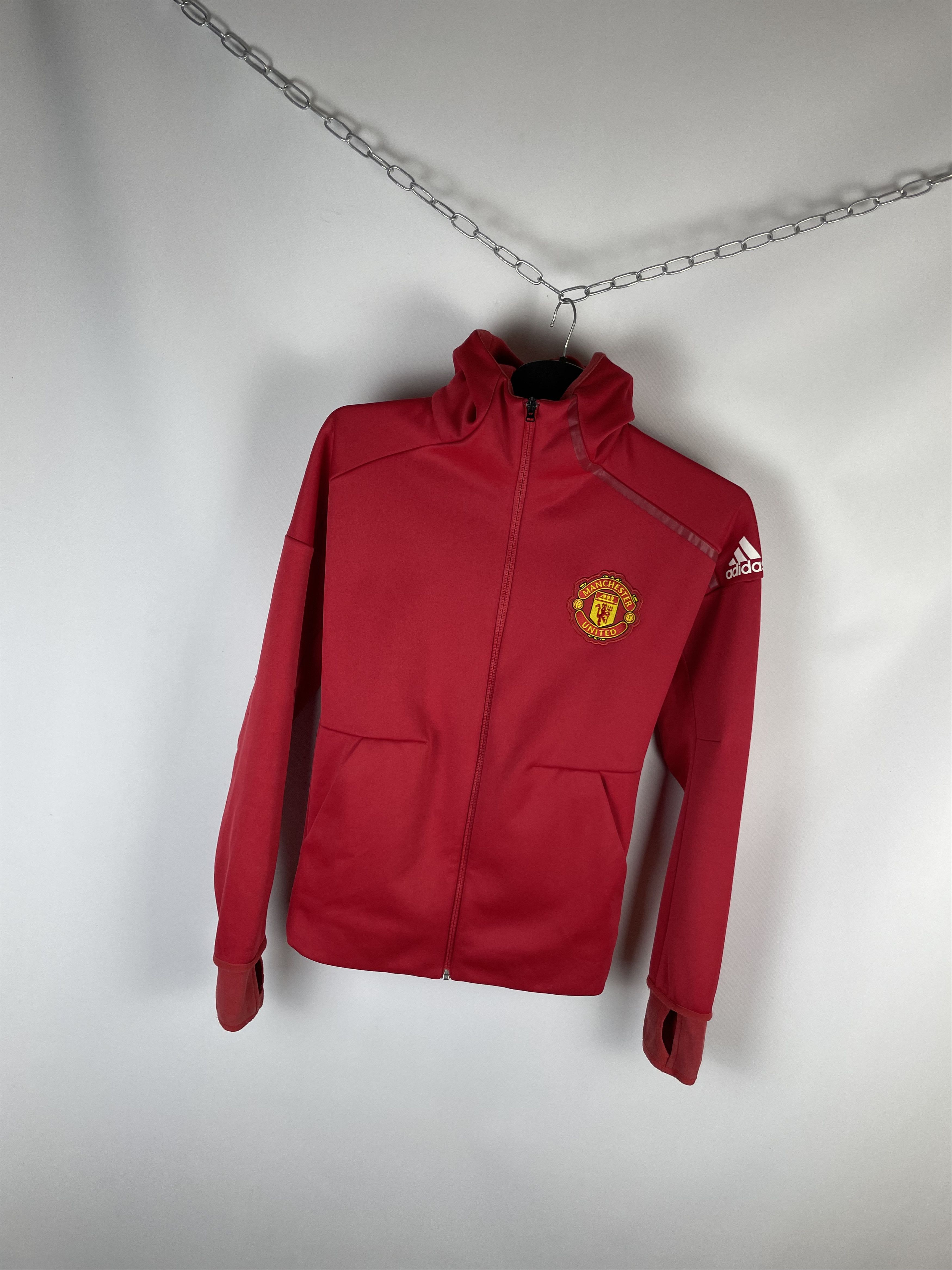 Adidas Adidas Manchester United Jacket Training Soccer Top Full Zip Size US XS / EU 42 / 0 - 2 Thumbnail