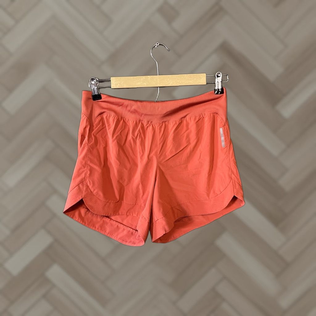 Vintage REI COOP Womens Orange Athletic Shorts Women's Size S Athletic Lined Size 28" / US 6 / IT 42 - 1 Thumbnail