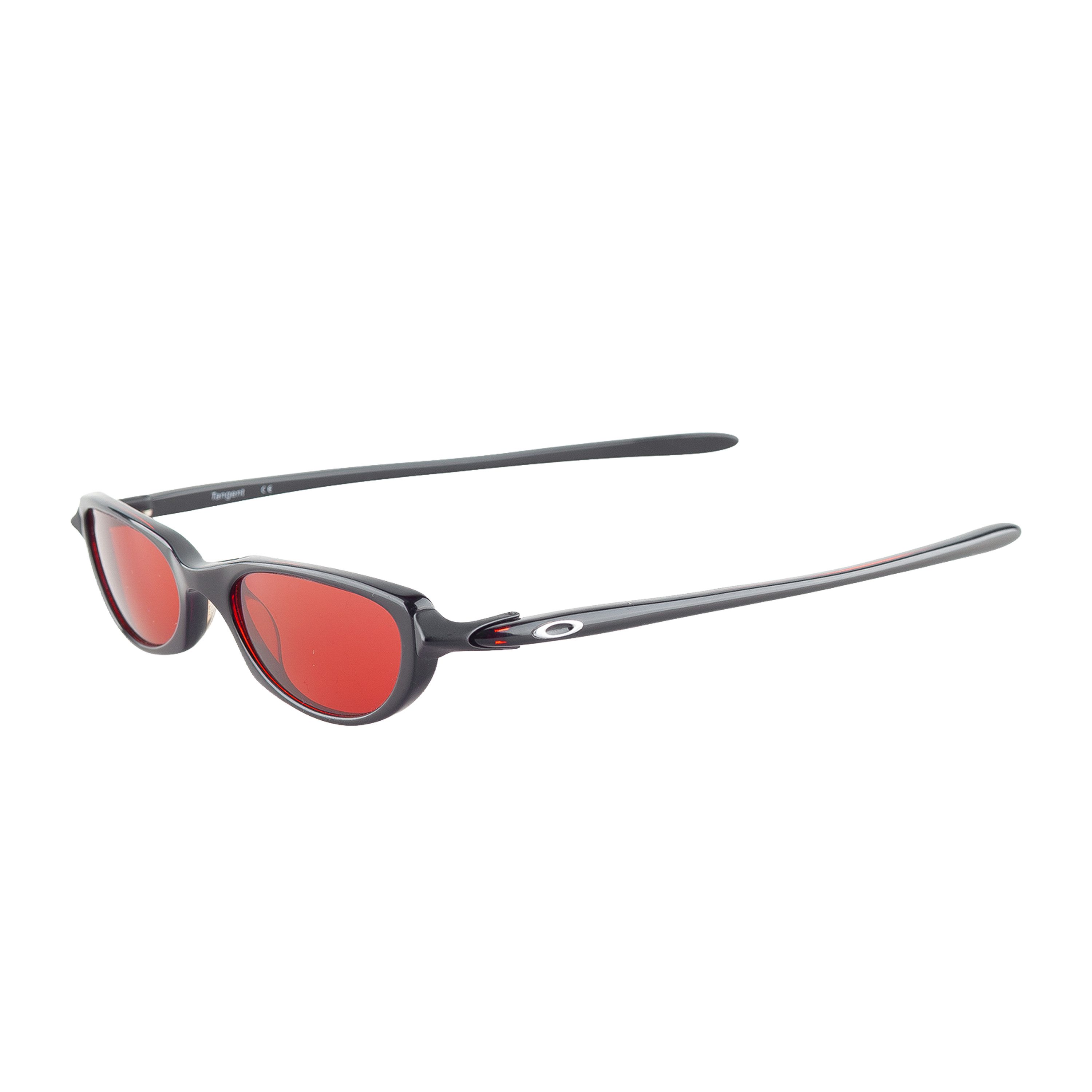 Oakley Oakley "Black Cherry" Red Lenses Vintage Sunglasses Size ONE SIZE - 3 Thumbnail