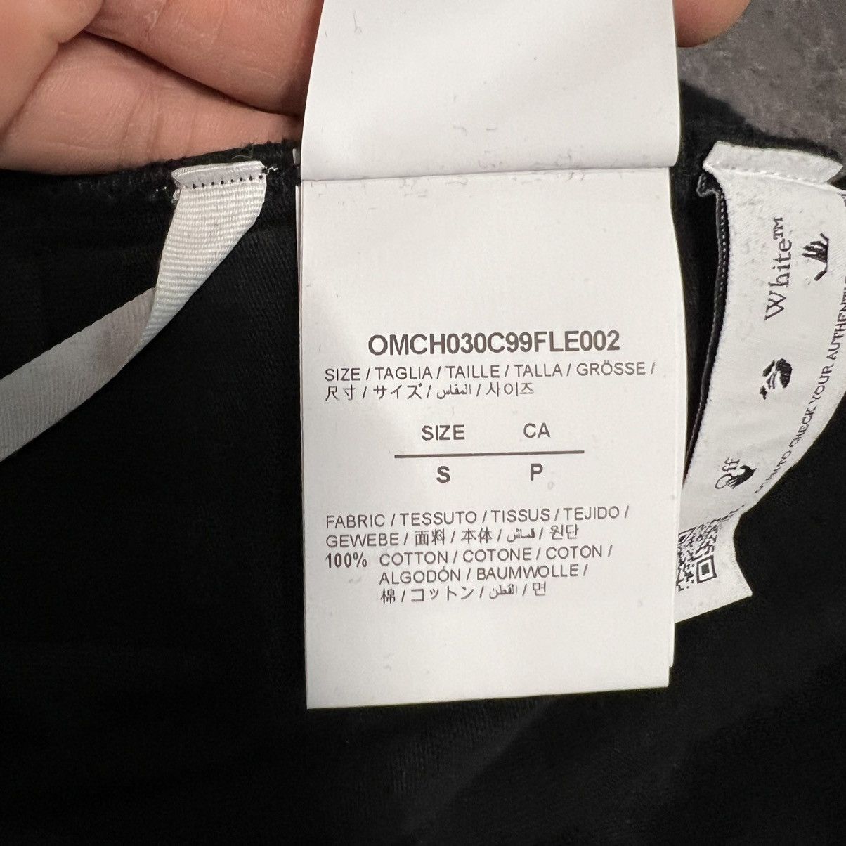 Off-White Off-White Caravag Paint Shorten Sweatpants Black White Size US 28 / EU 44 - 5 Thumbnail
