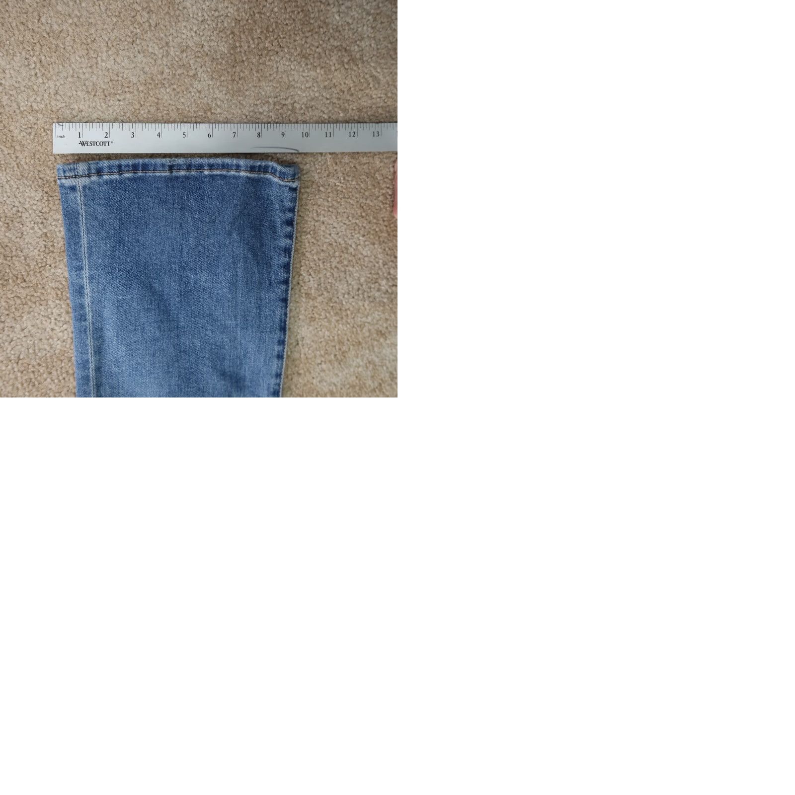 Vintage VINTAGE Buckle Billie Slim Bootcut Jeans women's 27x29.5 Blue Stretch Denim High rise Size 27" / US 4 / IT 40 - 9 Thumbnail