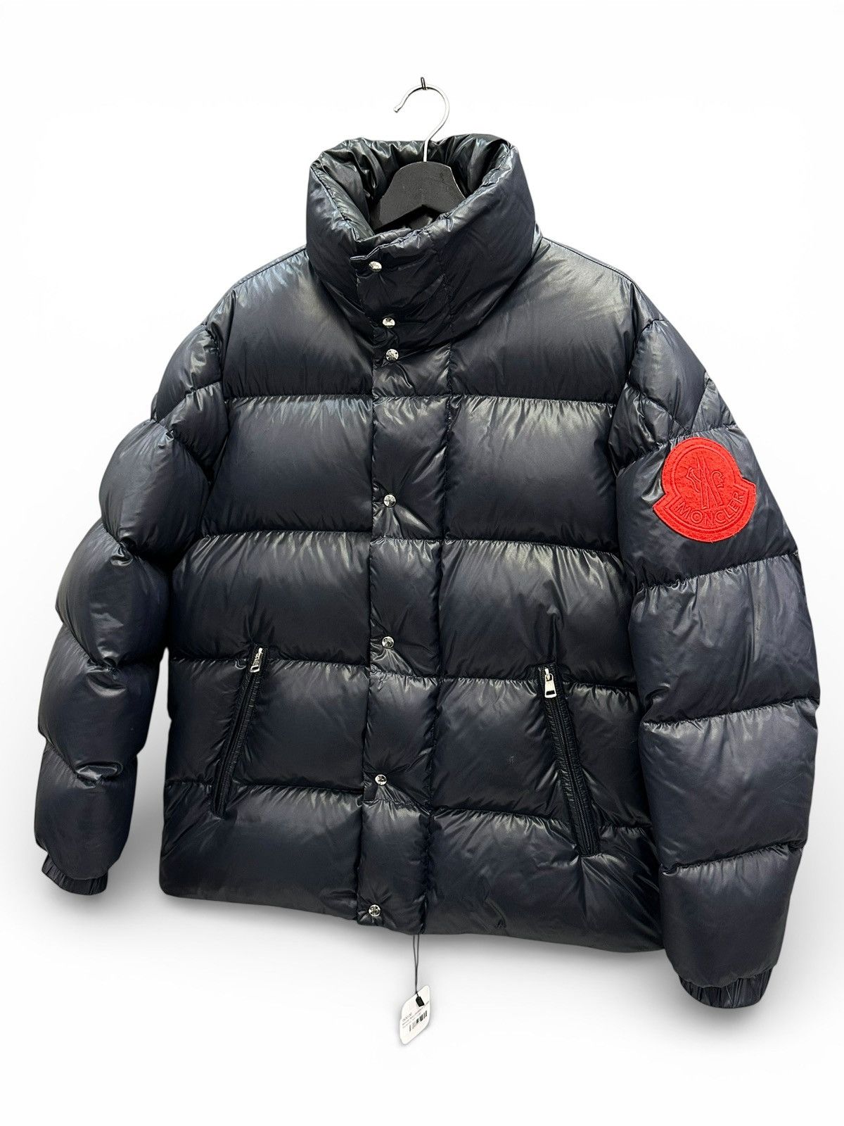 Moncler Moncler Navy Down Dervaux Jacket Size US L / EU 52-54 / 3 - 1 Thumbnail