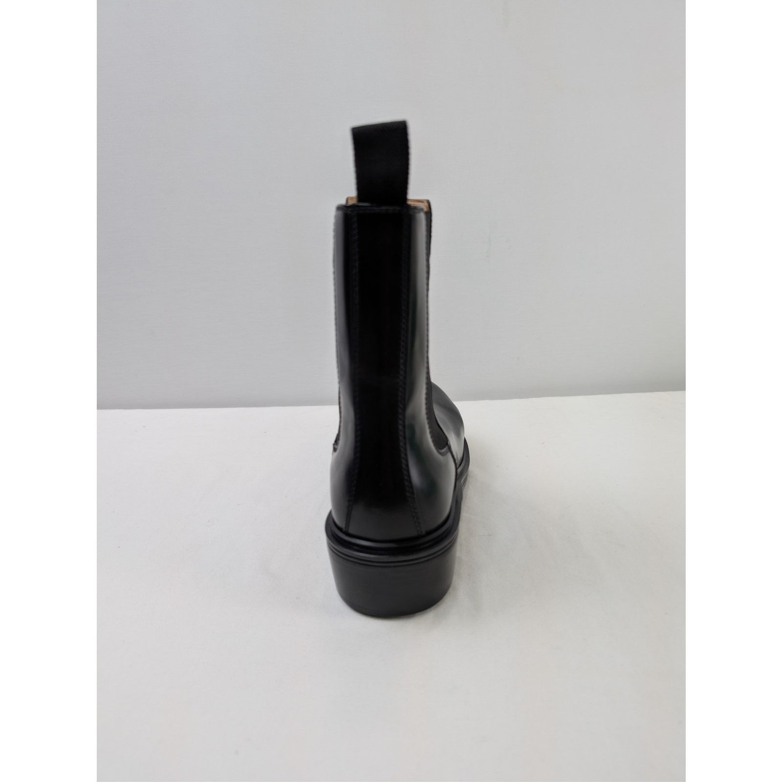 Bottega Veneta o1rshd1 Q:2 / Brushed Vinyl Fireman Ankle Boots in Black Size US 10 / EU 43 - 14 Thumbnail