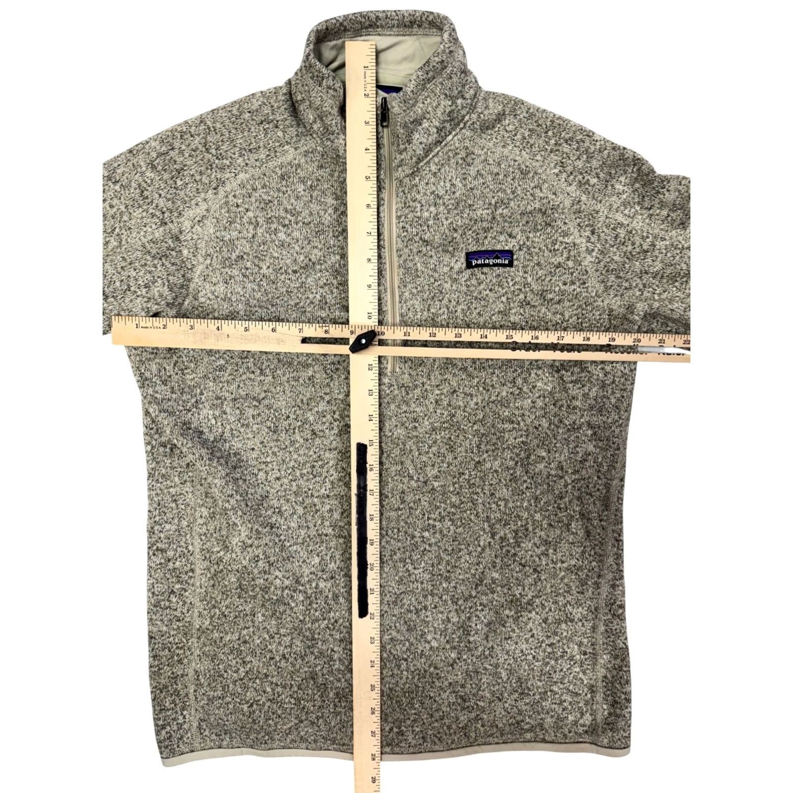 Patagonia Patagonia Better Sweater Pullover 1/4 Zip Fleece Women's XL Heather Gray Pelican Size XL / US 12-14 / IT 48-50 - 4 Thumbnail