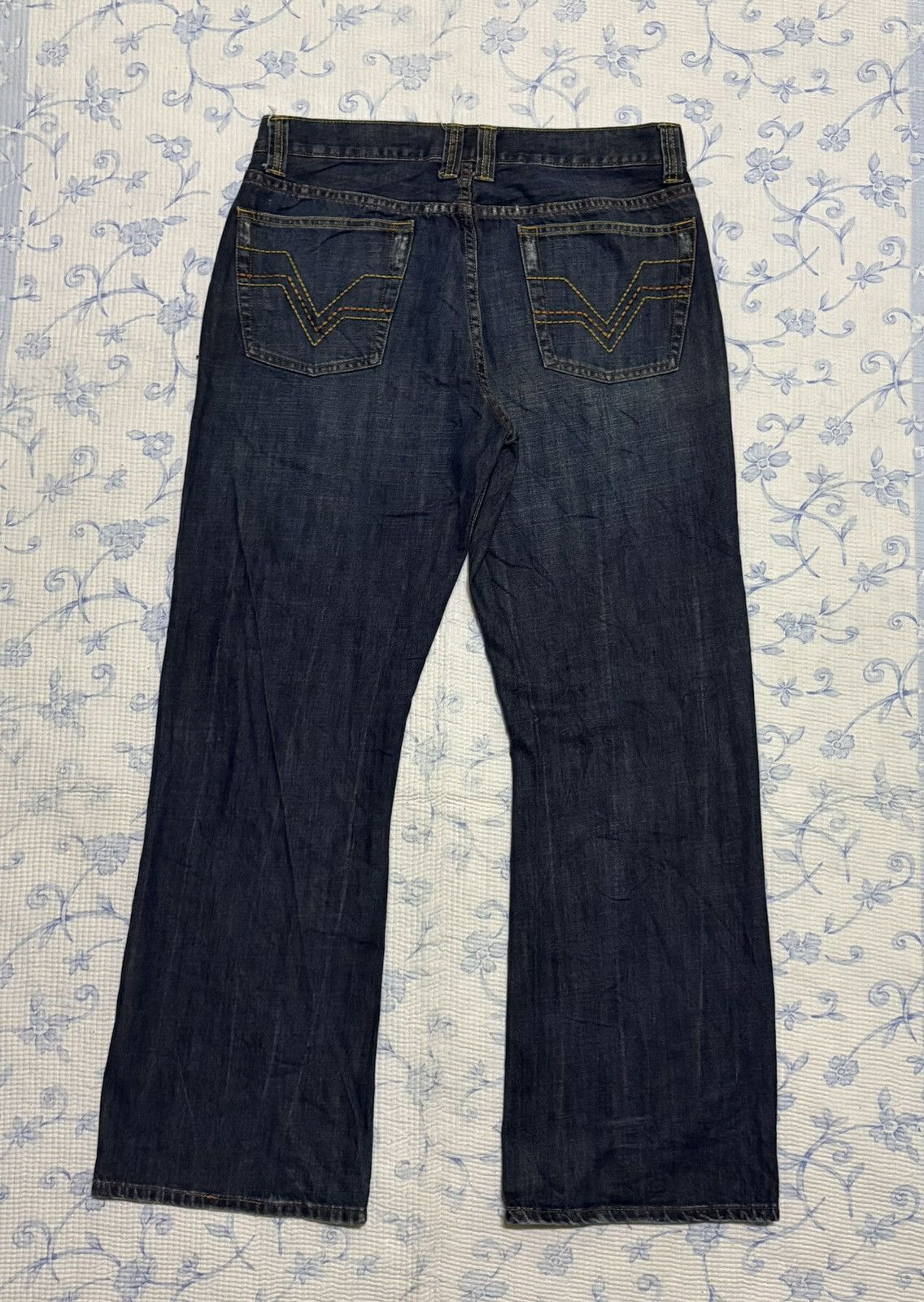 Guess G By Guess Davis Bootcut Streetwear Flared Denim Size US 35 - 8 Thumbnail