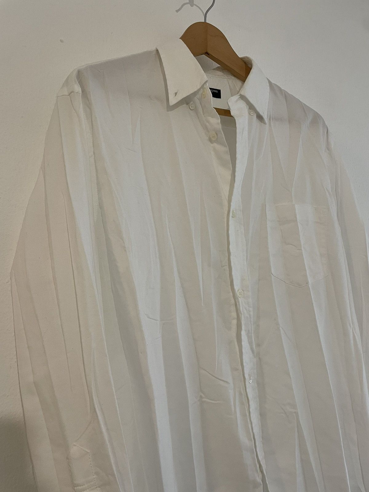 Comme des Garcons × Comme des Garcons Homme AW18 permanently creased wrinkled shirt Size US M / EU 48-50 / 2 - 3 Thumbnail