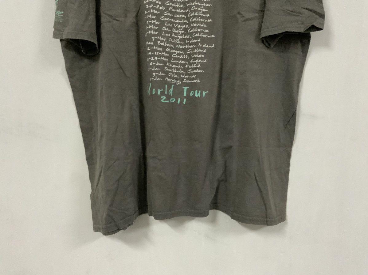Band Tees Eric Clapton World Tour 2011 Drumlin Tour Tee Size US XL / EU 56 / 4 - 7 Thumbnail