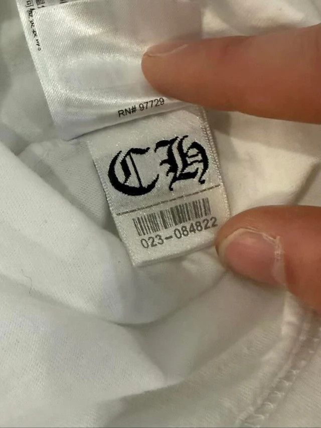 Chrome Hearts Chrome Hearts Dagger Letters L/S T-Shirt White Size US L / EU 52-54 / 3 - 5 Thumbnail