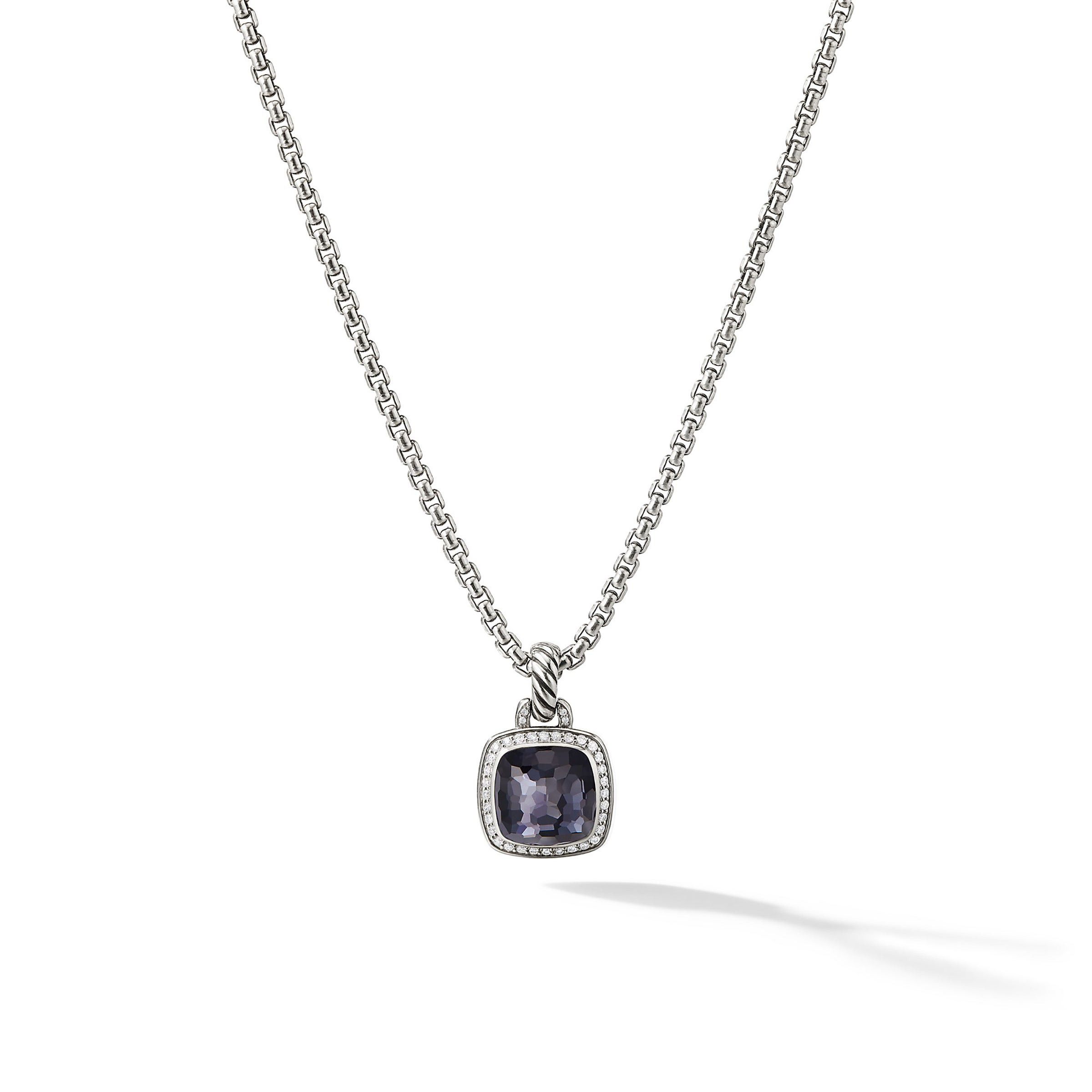 David Yurman o1w1db10526 D12308D Size:9/Pendant in Silver with Diamond Size ONE SIZE - 1 Thumbnail