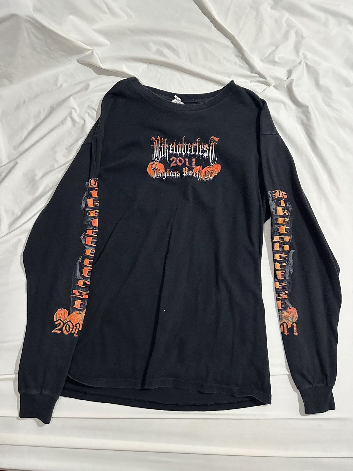 Vintage VINTAGE BIKETOBER FEST LONGSLEEVE Size US L / EU 52-54 / 3 - 1 Thumbnail