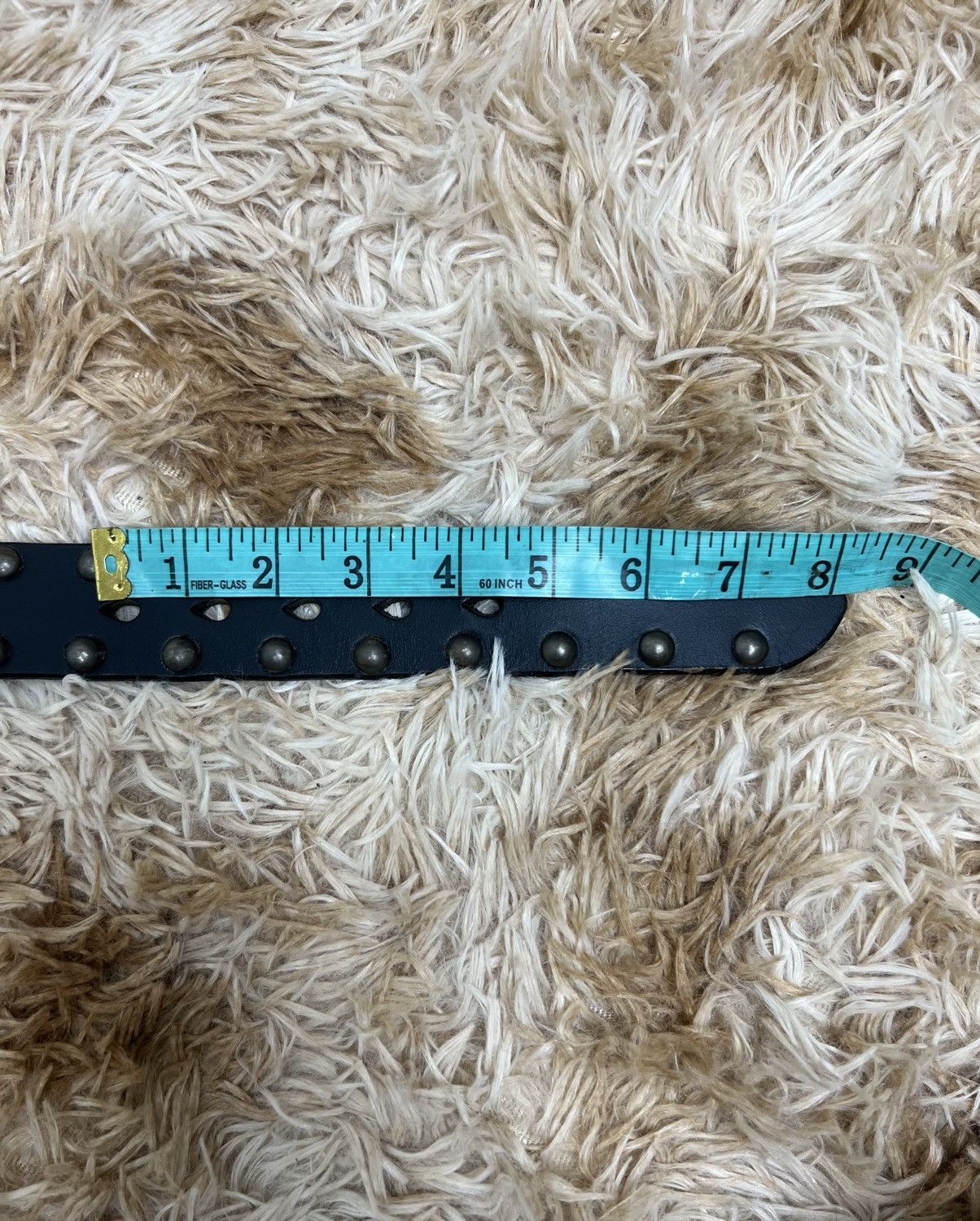 Japanese Brand Vintage Studded Leather Belt | Grunge Punk 90s Aesthetic Size ONE SIZE - 10 Thumbnail