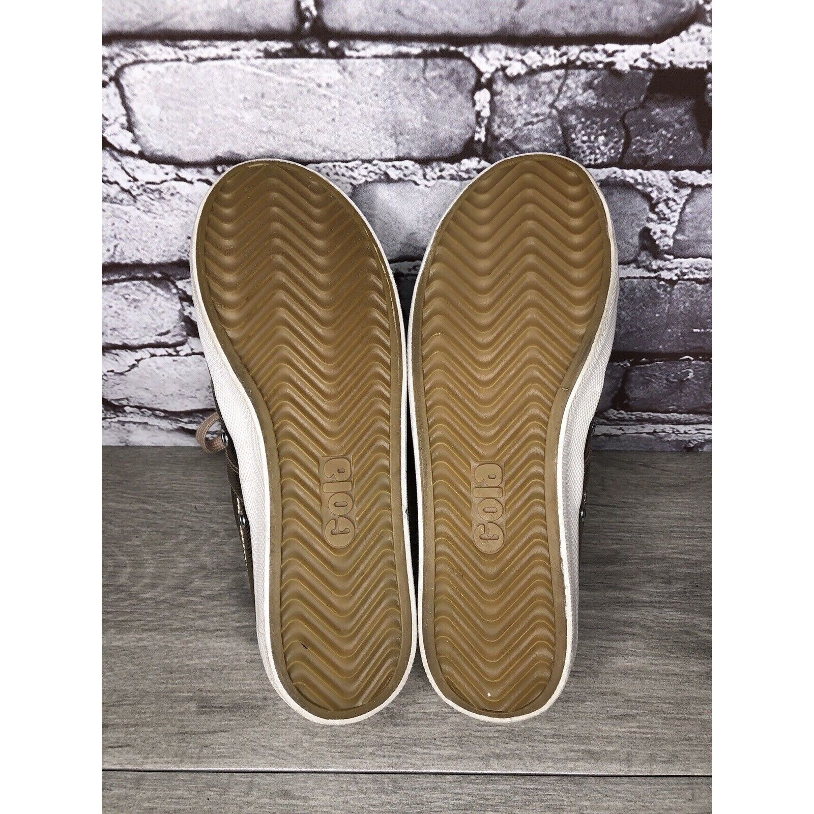 Gola Gola Coaster CLA029 Metallic Rose Gold Textile Casual Lace S Size US 6 / IT 36 - 15 Thumbnail