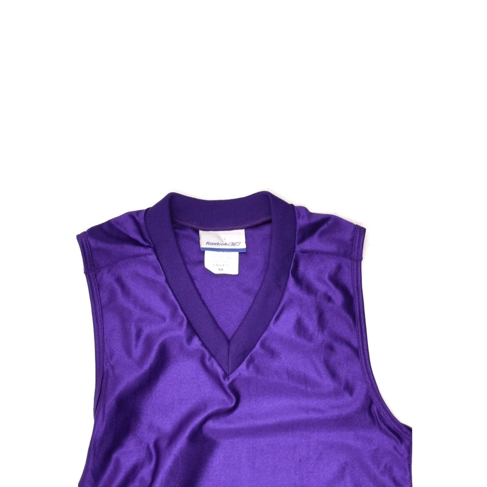 Reebok REEBOK Womens Vest Top Medium Purple Nylon UK 14 Size M / US 6-8 / IT 42-44 - 3 Thumbnail