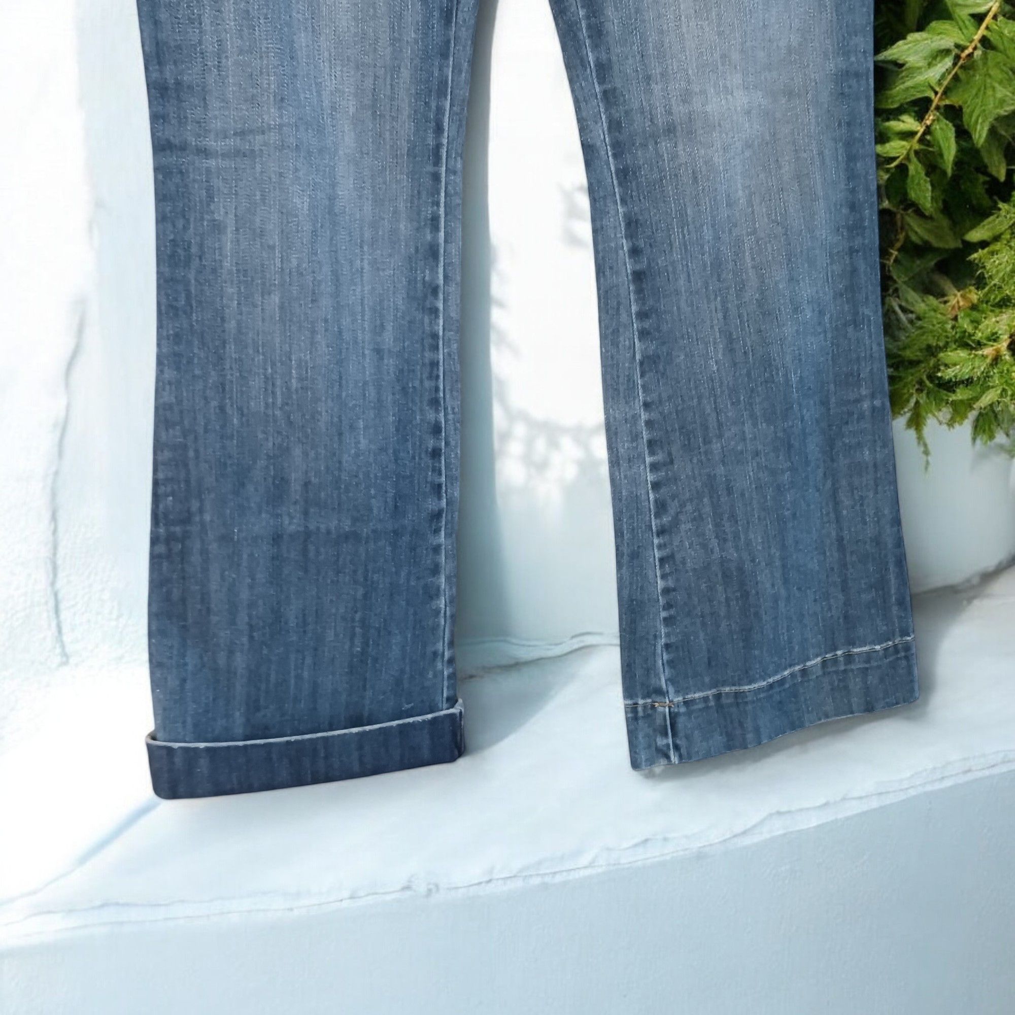 Vintage Vintage TYTE Jeans Size 7 Y2K Low Rise Embellished Size 30" / US 8 / IT 44 - 4 Thumbnail