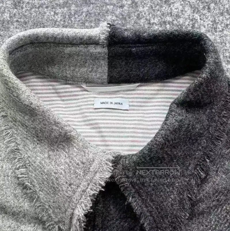 Thom Browne Thom Browne Grey Wool Women's Shirt . Size M / US 6-8 / IT 42-44 - 5 Thumbnail