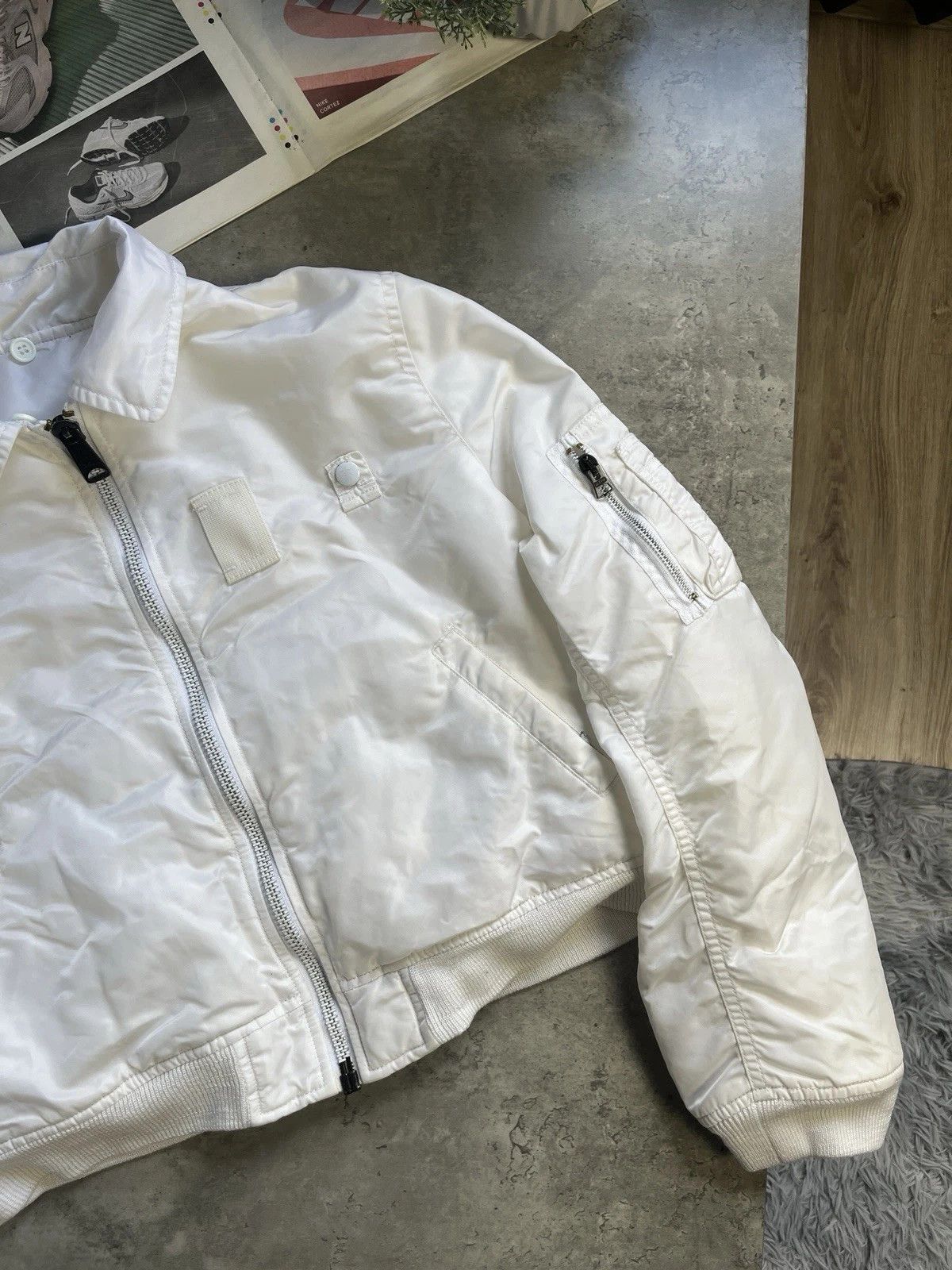 Alpha Industries Vintage Alpha Industries Reversible Bomber Jacket Size L / US 10 / IT 46 - 3 Thumbnail