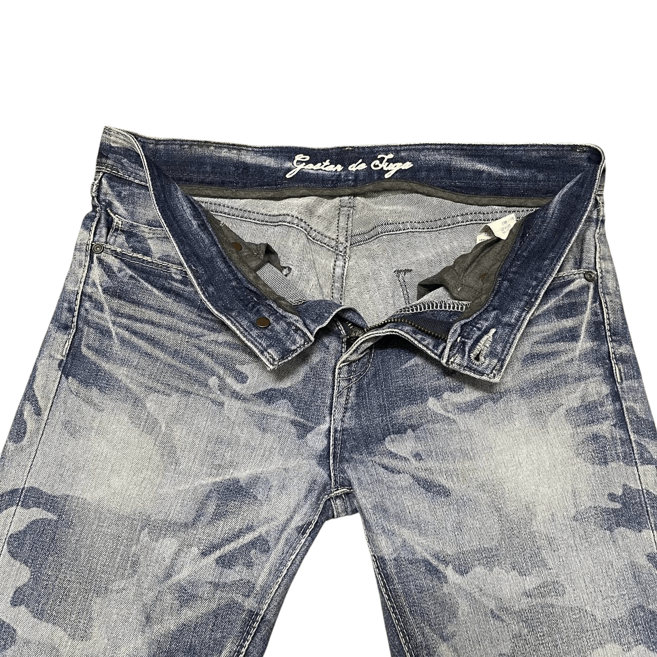 GOSTAR DE FUGA Gostar De Fuga Camo Design Pant Jeans Size US 26 / EU 42 - 4 Thumbnail