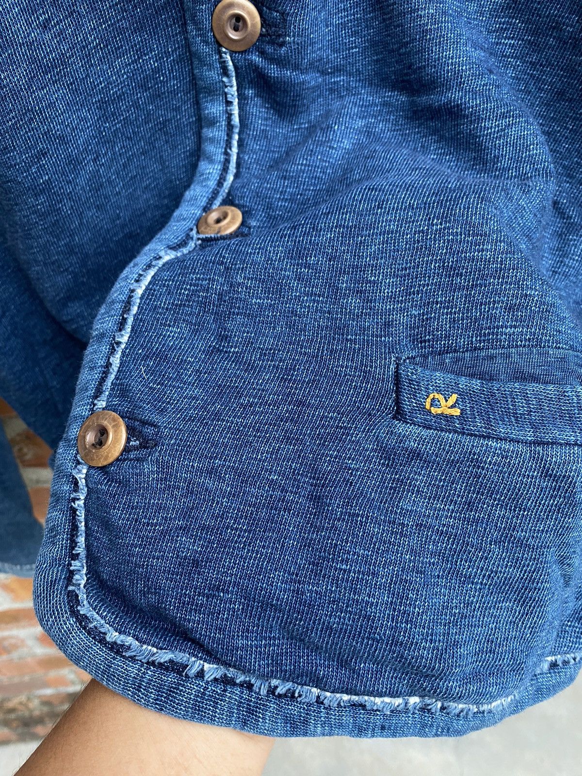 45rpm 1990s Indigo hoodie Size US S / EU 44-46 / 1 - 7 Thumbnail