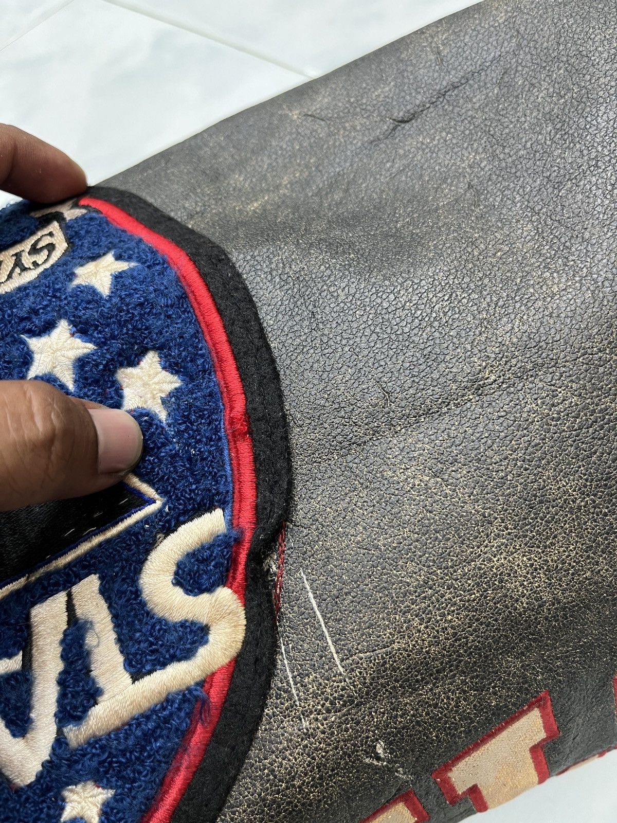 Starter 🔥🔥🔥STEALS VINTAGE STARTER VARSITY LEATHER JACKET Size US L / EU 52-54 / 3 - 23 Thumbnail