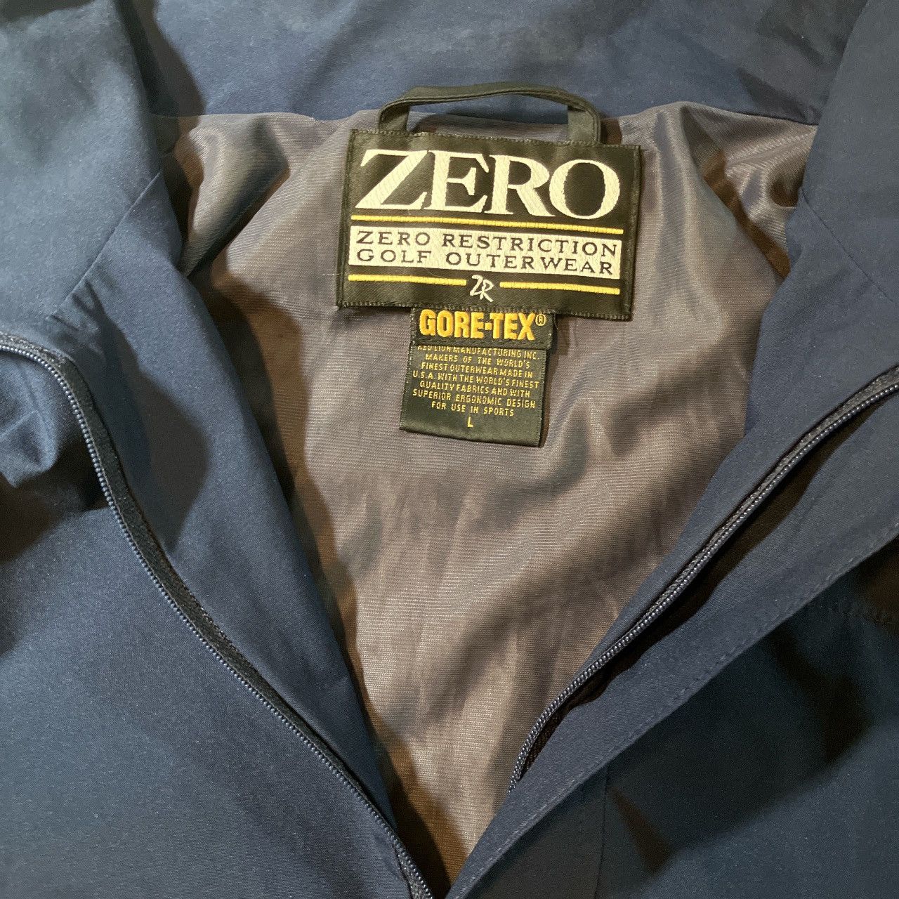 Goretex × Other × Vintage 2005 Vintage Zero Restriction GORE-TEX Golf Pullover Size US L / EU 52-54 / 3 - 6 Thumbnail