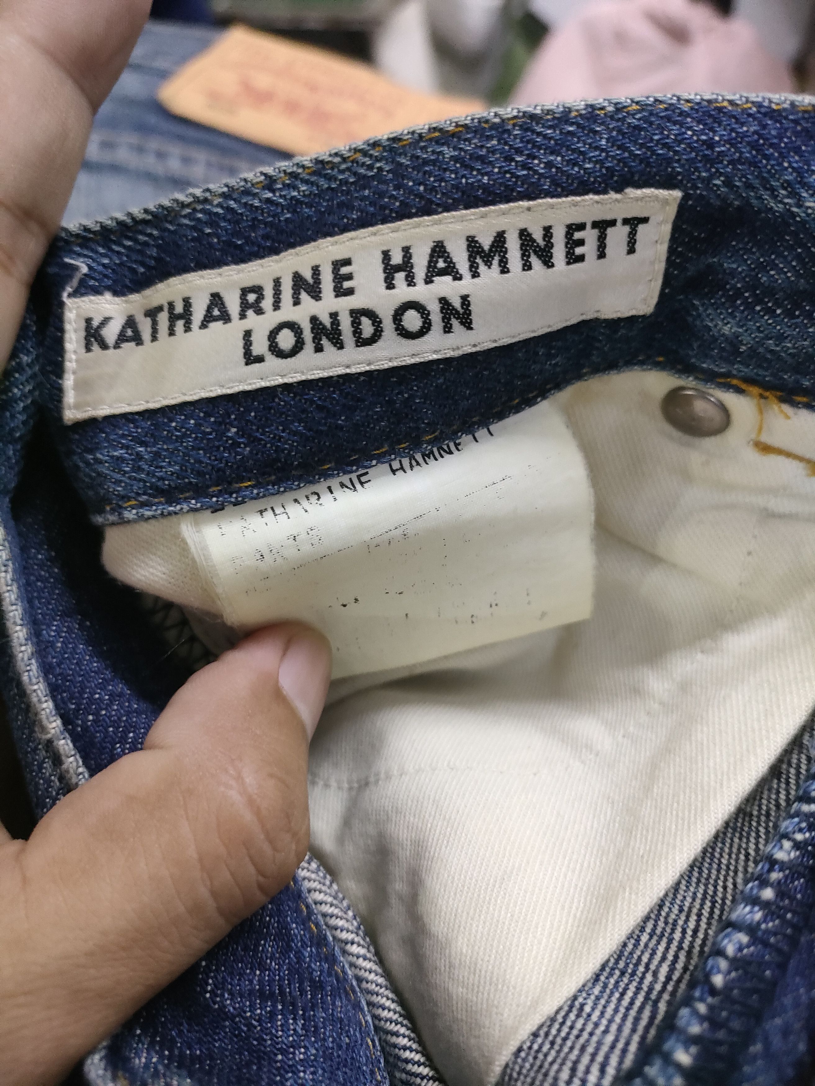 Katharine Hamnett London Katharine Hamnett London Reworked Selvedge Jeans Size US 29 - 9 Thumbnail