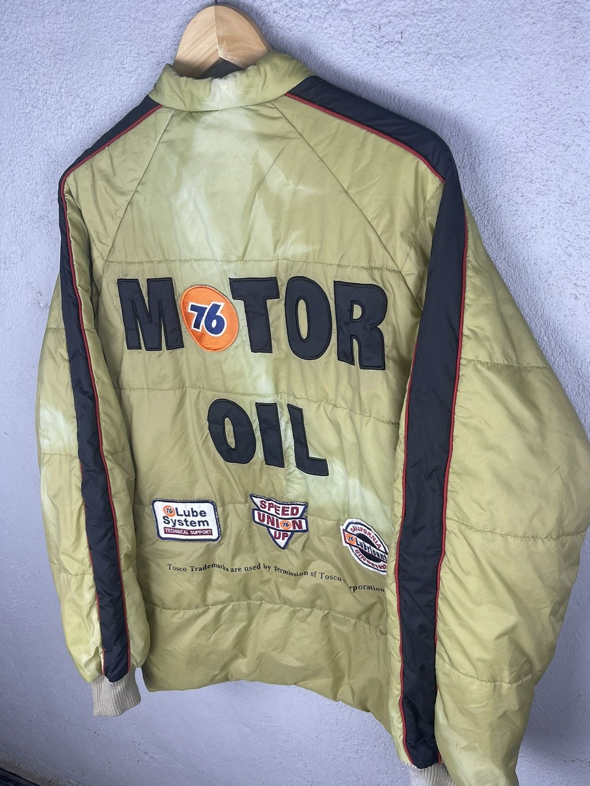 Vintage VINTAGE 76 LUBRICANTS Motor Oil Down Jacket Size US L / EU 52-54 / 3 - 8 Thumbnail