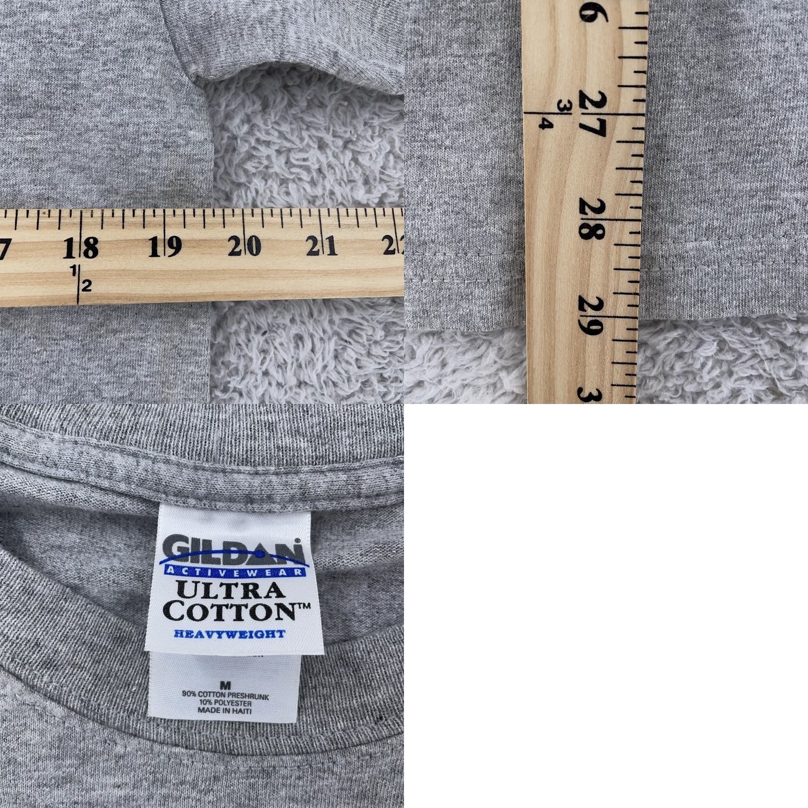 Gildan VINTAGE Cooperstown Swingers Club Shirt Mens Medium Gray Baseball Graphic 00s Size US M / EU 48-50 / 2 - 10 Thumbnail