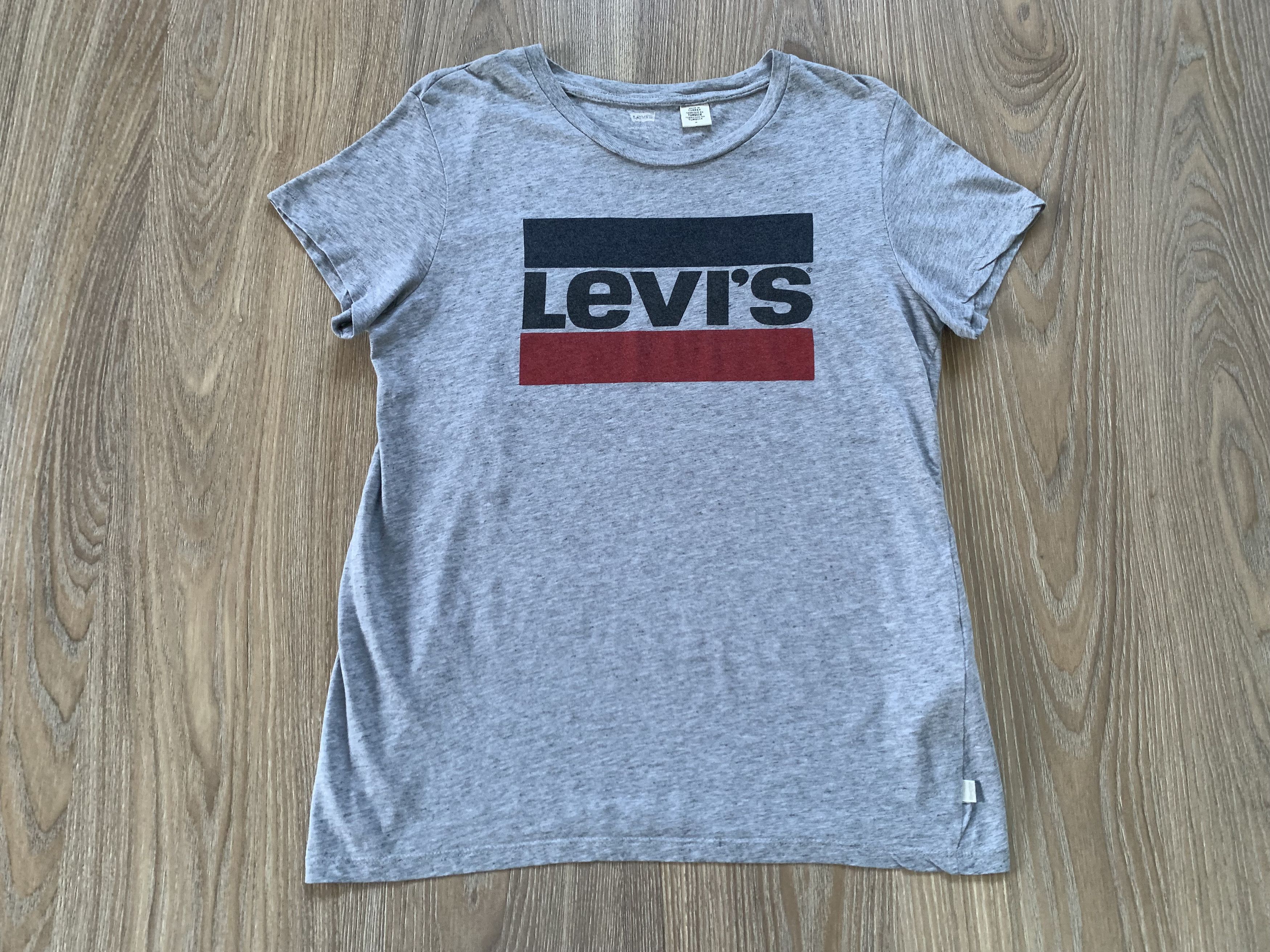 Levi's Levis Women's Cotton Centr Logo T Shirt Size M / US 6-8 / IT 42-44 - 2 Thumbnail