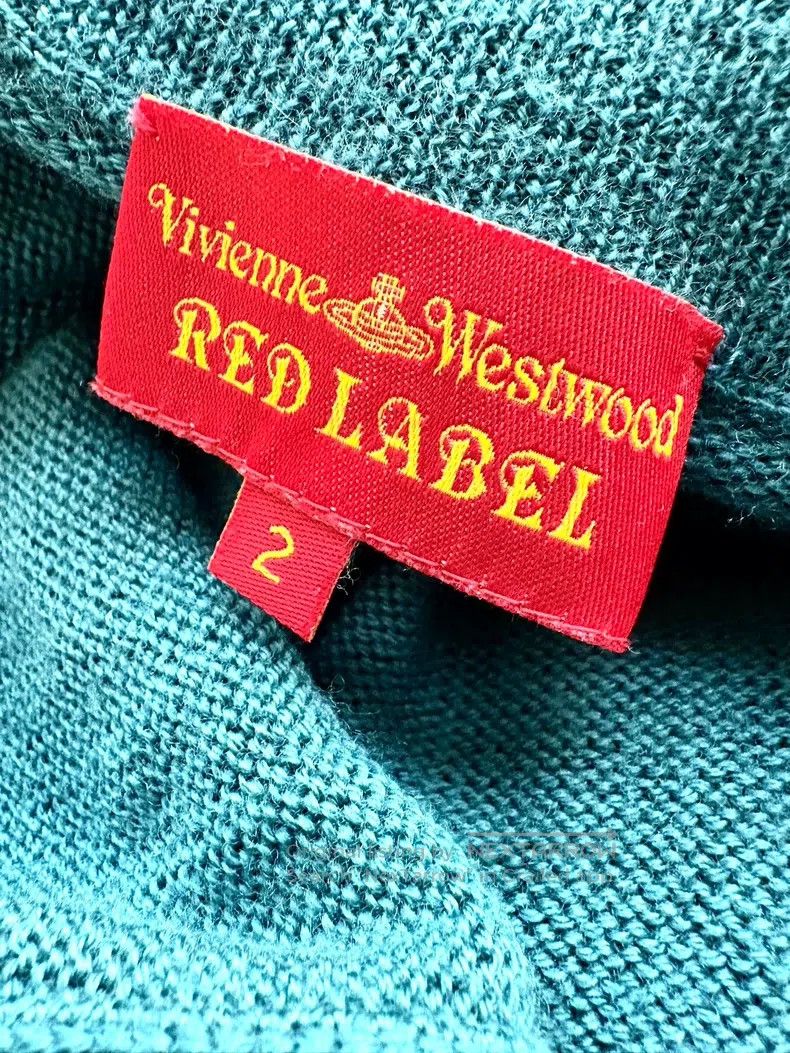 Vivienne Westwood Vivienne Westwood Teal Knit Jacket Cardigan Size M / US 6-8 / IT 42-44 - 8 Thumbnail
