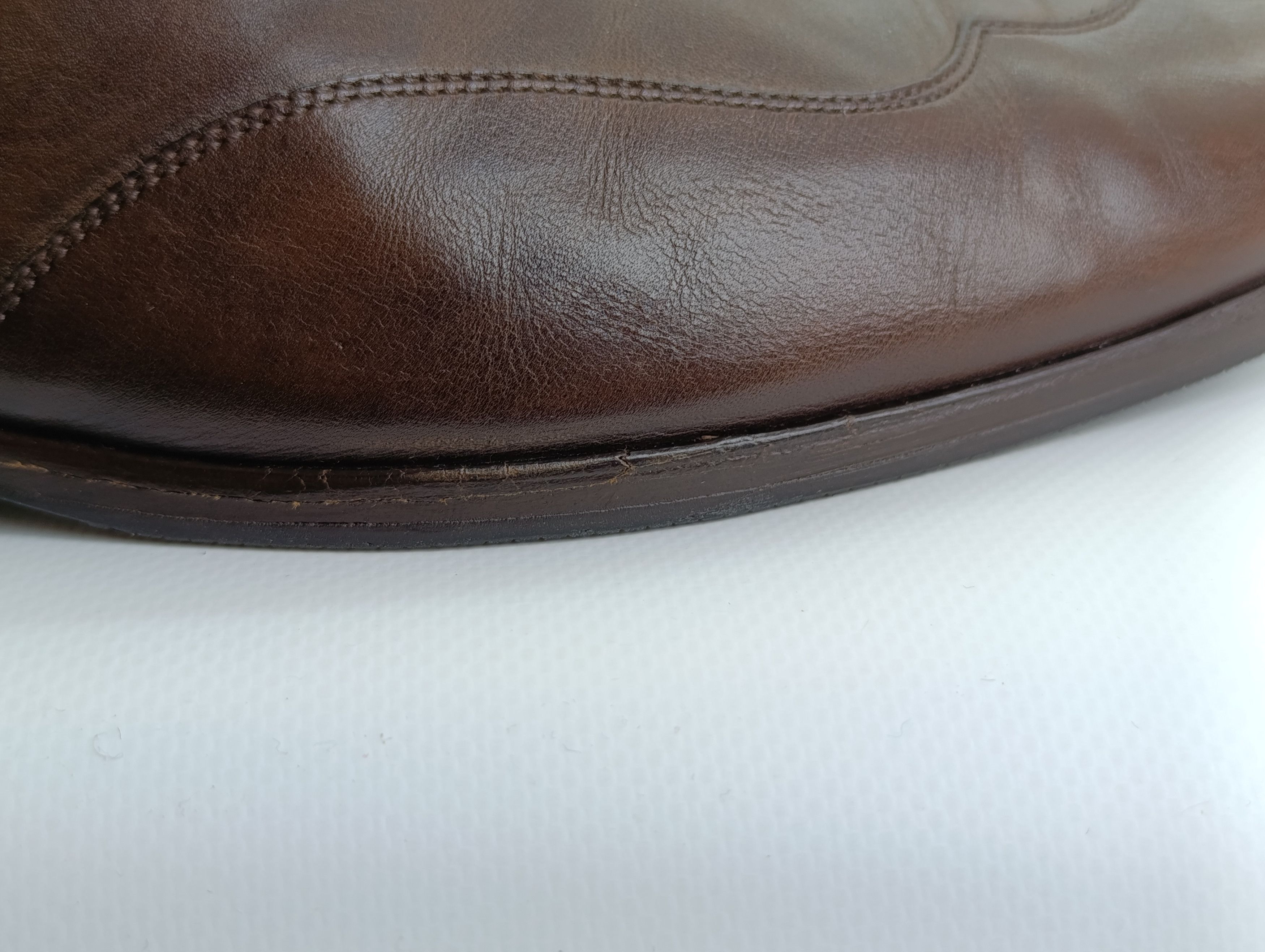 Z Zegna ZEGNA Z LUX LACE UP LEATHER DRESS SHOES Size US 9 / EU 42 - 6 Thumbnail