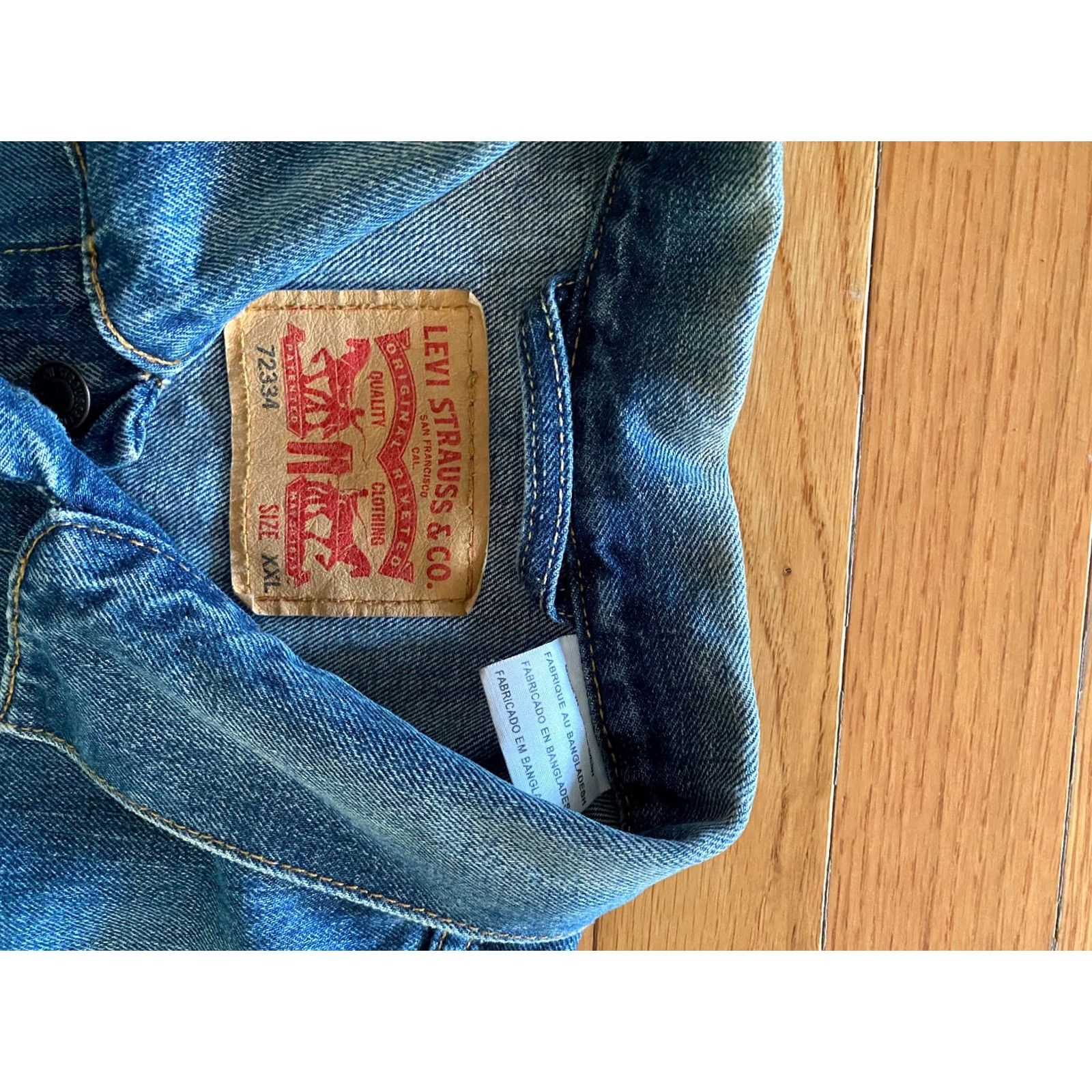 Levi's Levi's Trucker Jacket Denim Button Size US 39 - 5 Thumbnail