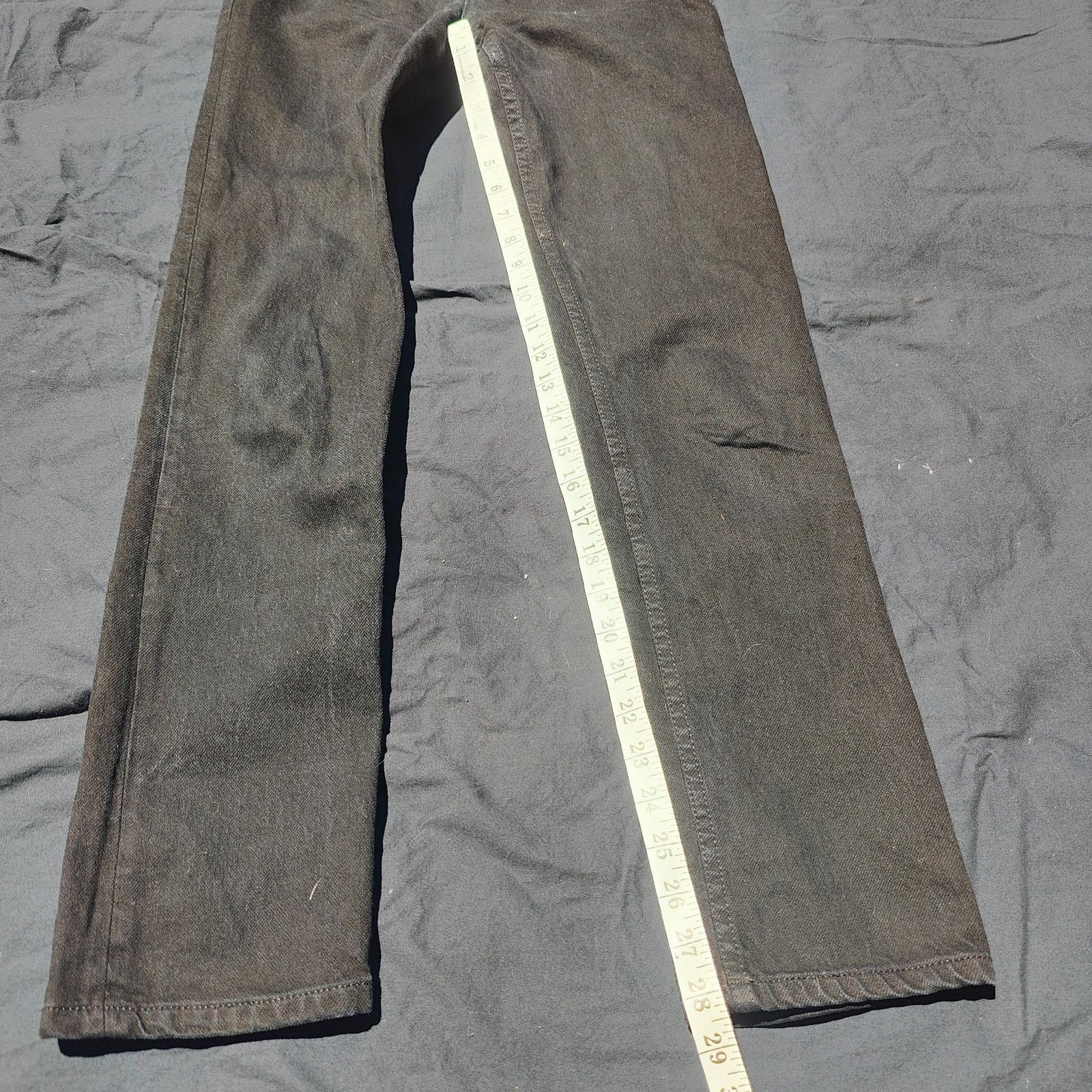 Reformation Reformation Liza High Rise Straight Jeans Womens 23 Black Size 23" - 4 Thumbnail