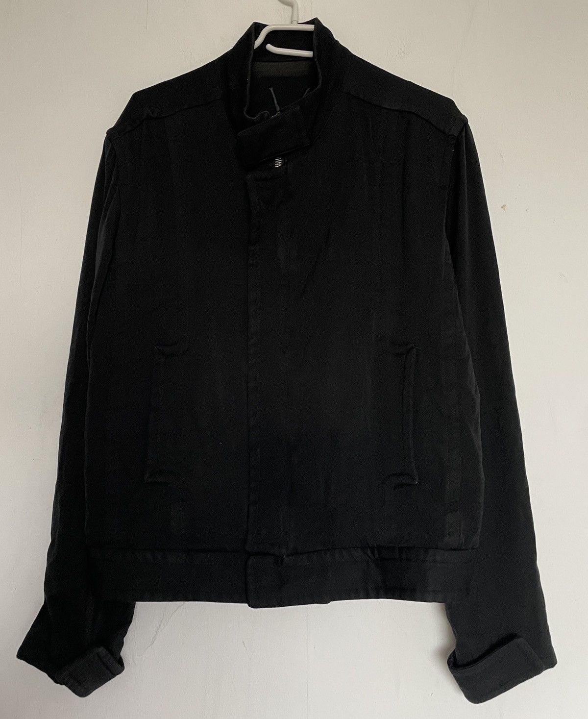 image of YVES Saint Laurent 2003 Wool Jacket By Tom Ford in Black, Men's (Size Medium)