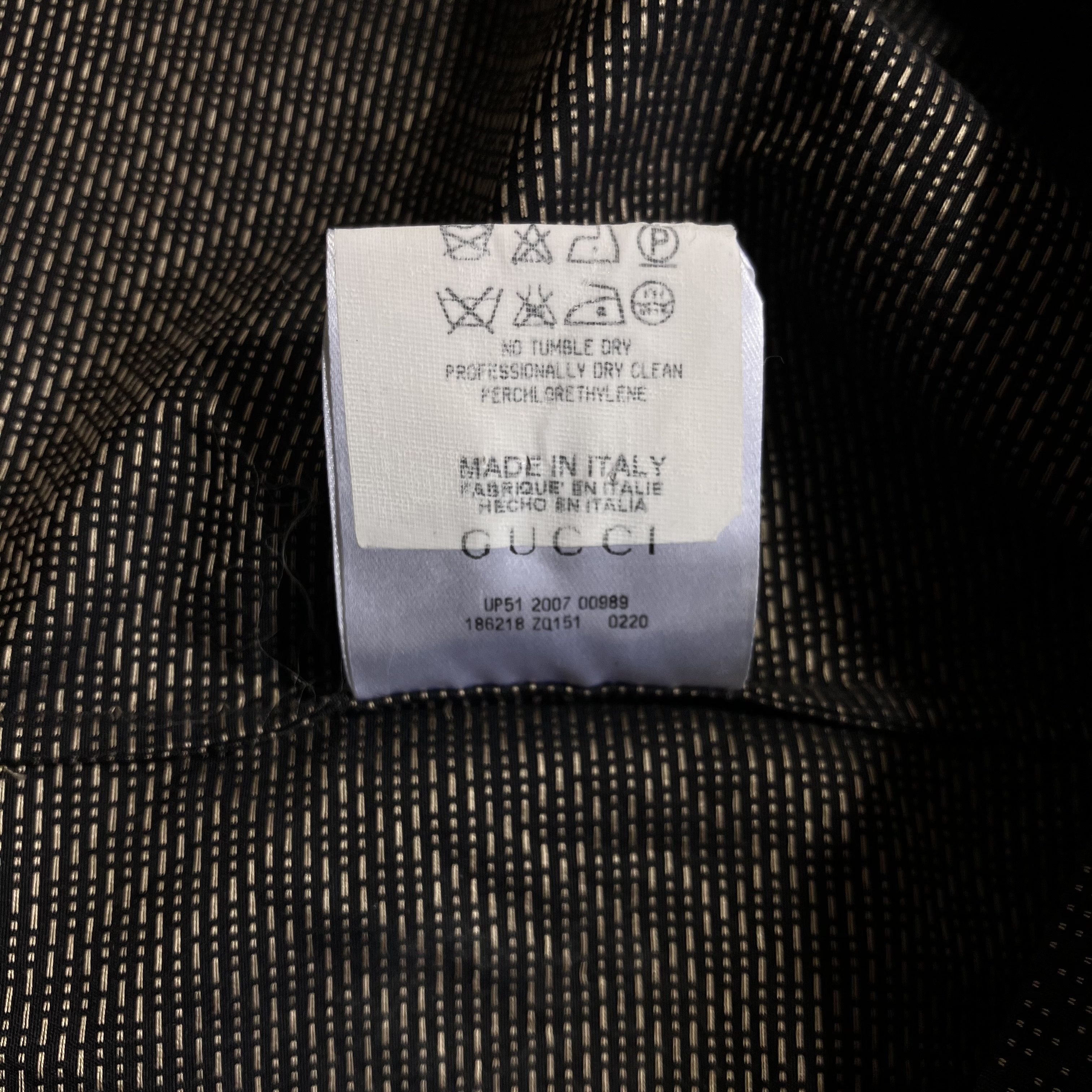 Gucci Gucci S/S 2007 Iridescent shirt by Frida Giannini Size US S / EU 44-46 / 1 - 9 Thumbnail