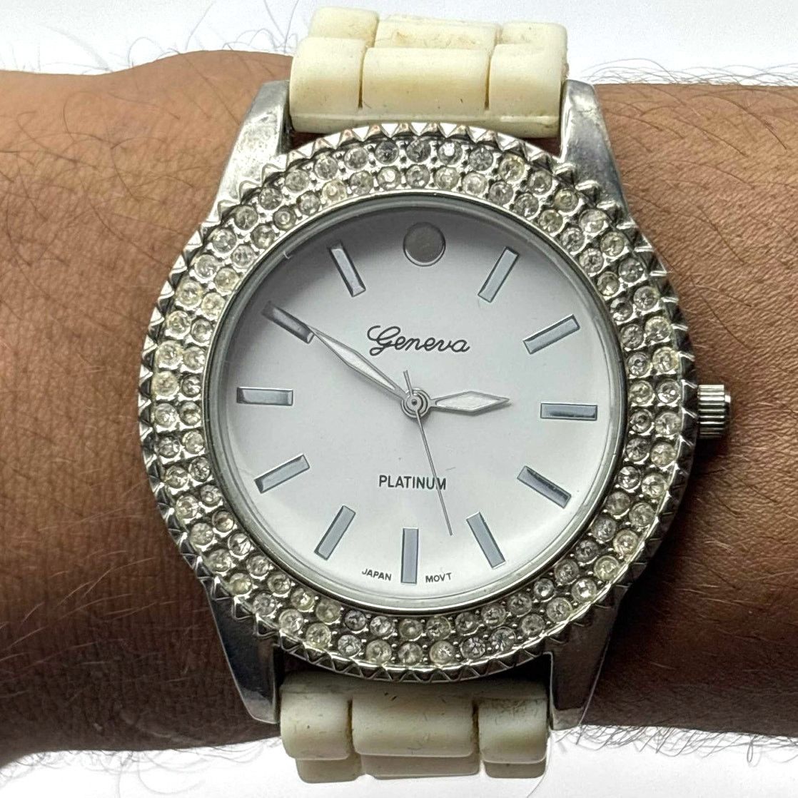 Other Silver & Cream Men's Watch Size ONE SIZE - 1 Thumbnail