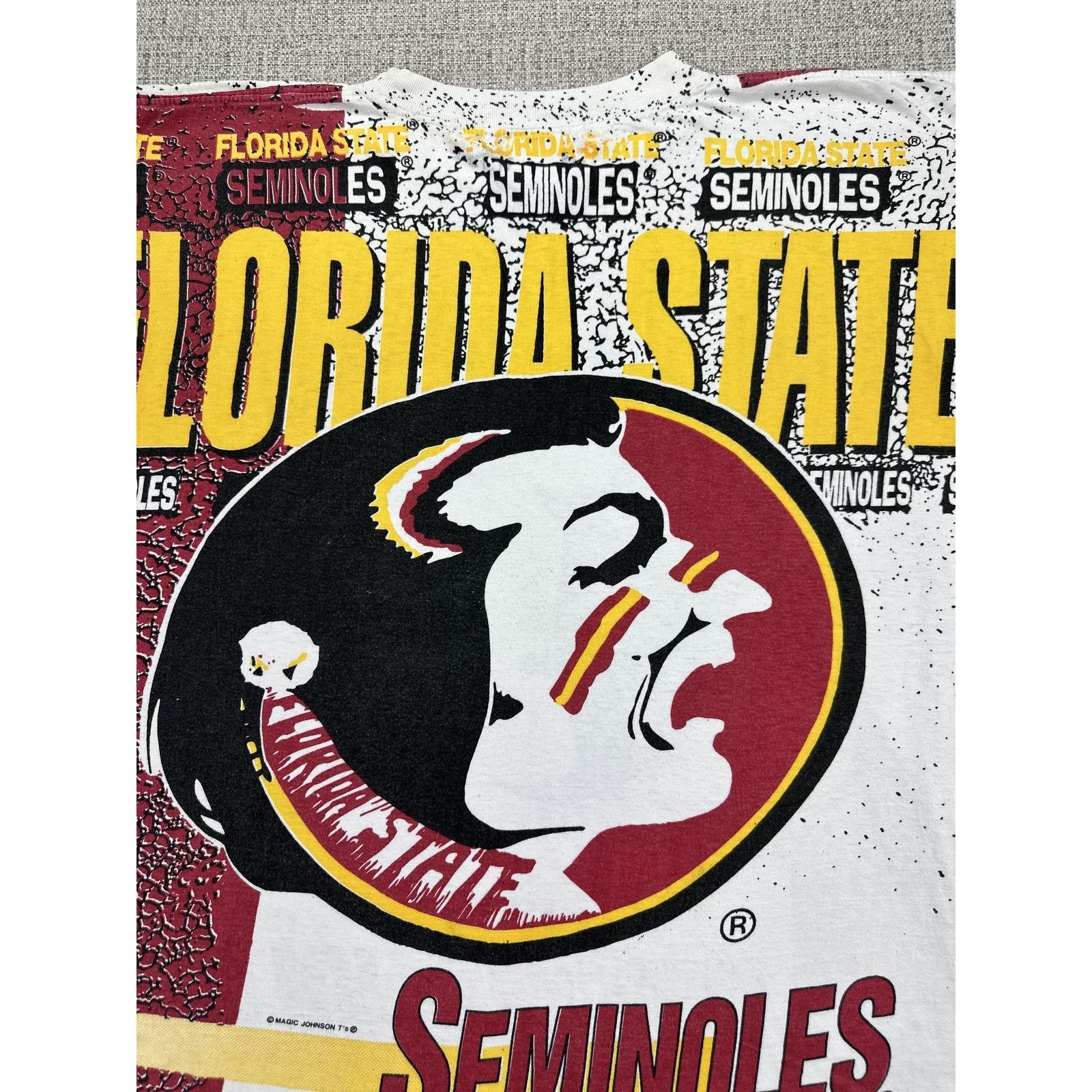 Other Florida State Seminoles Shirt Sz L AOP Magic Johnson T's 90s Size US L / EU 52-54 / 3 - 12 Thumbnail