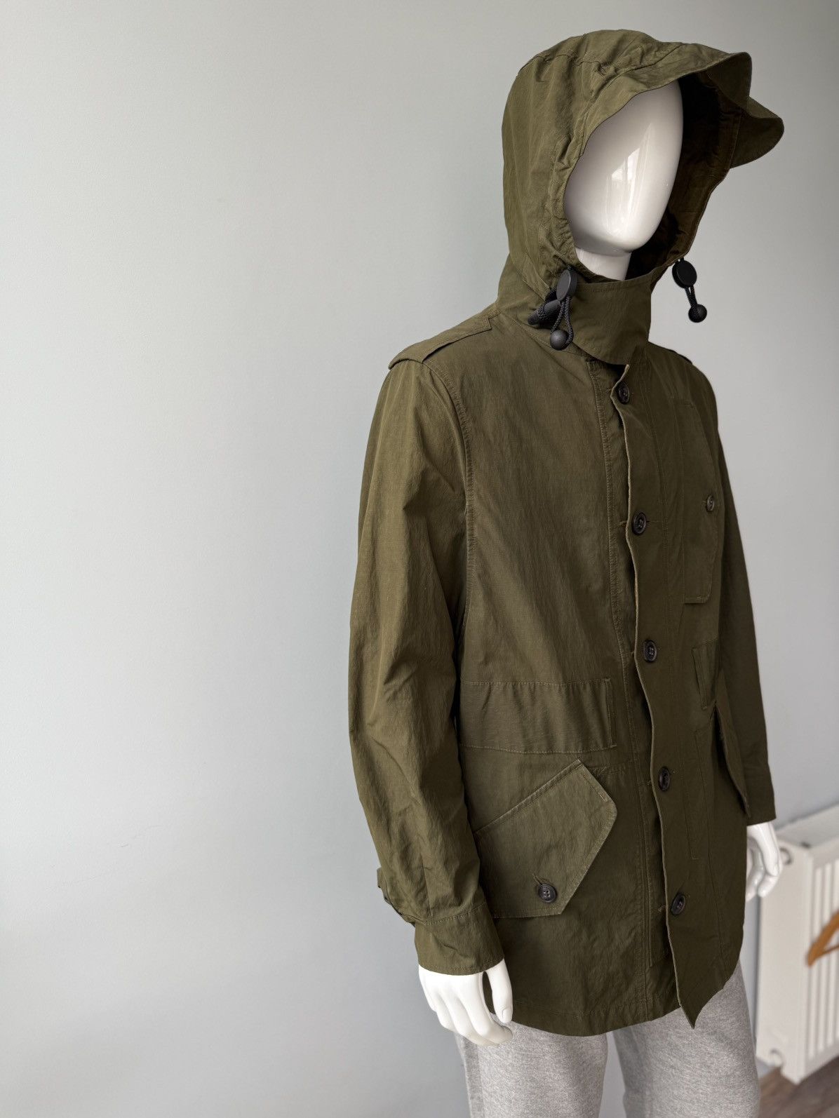 Burberry RRP $1900 Burberry Wool Blend Military Belted Parka L Size US L / EU 52-54 / 3 - 6 Thumbnail