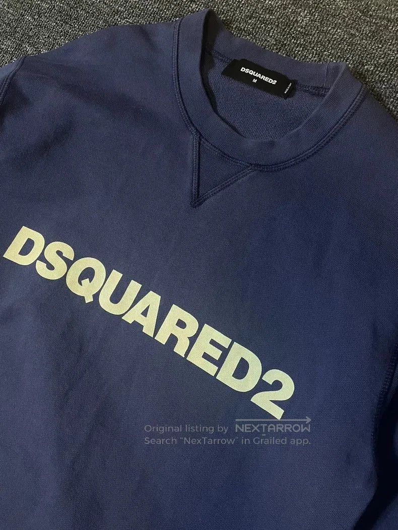 Dsquared2 DSQUARED2 Blue Bandana Print Sweatshirt. Size US M / EU 48-50 / 2 - 3 Thumbnail